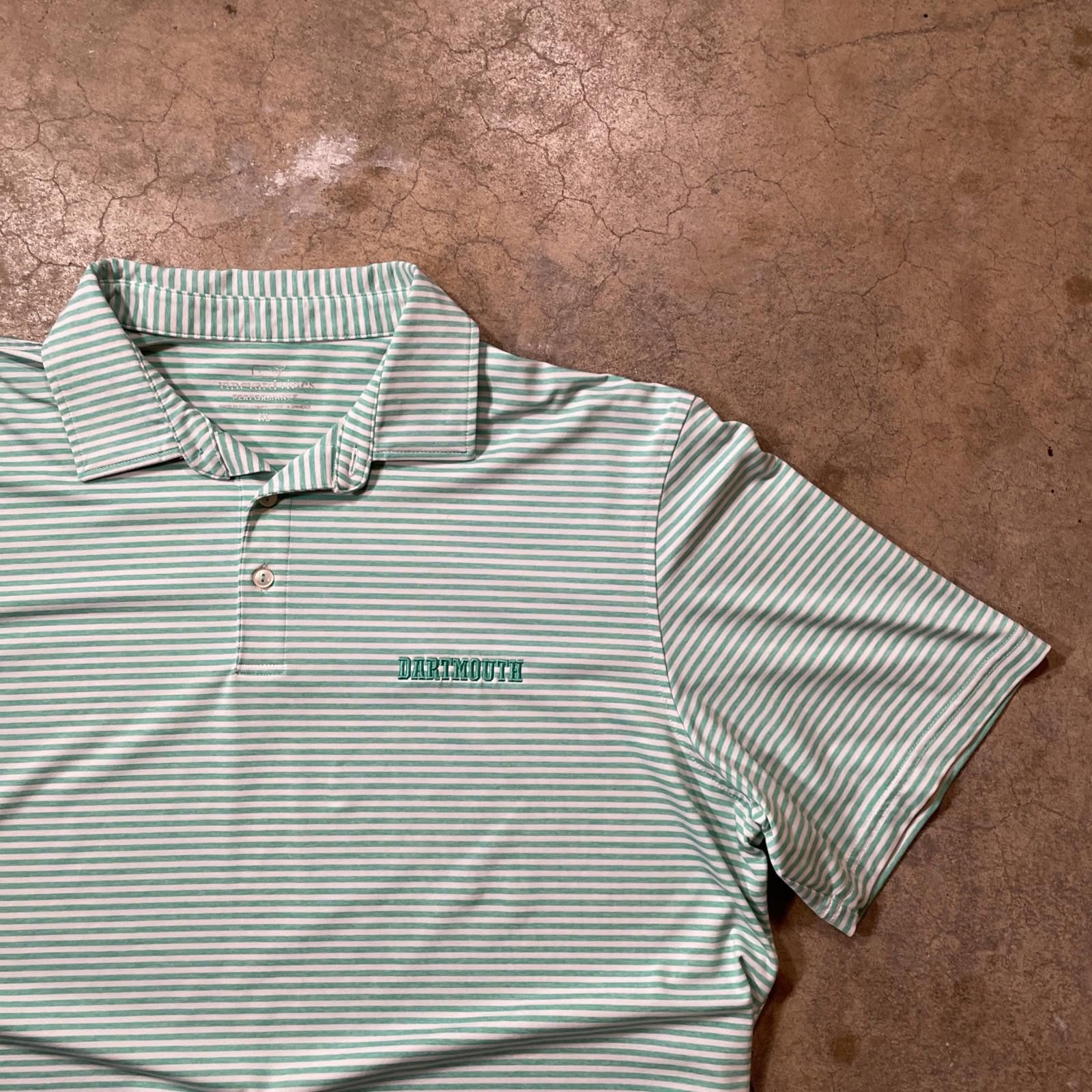 Vineyard Vines Vineyard Vines Dartmouth University Polo Mens XL Shirt Size ONE SIZE - 4 Thumbnail