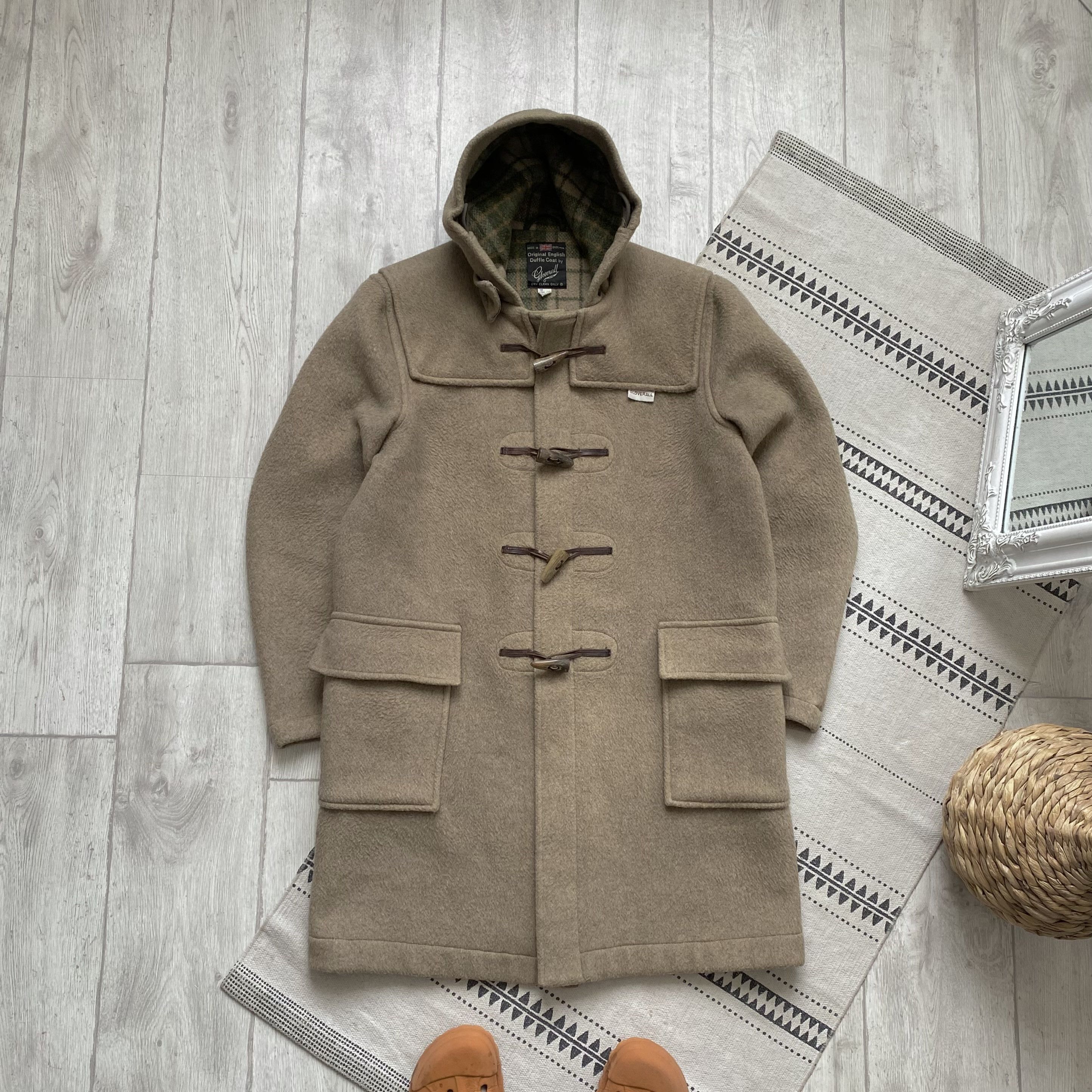 Gloverall Vintage 80s Gloverall duffle coat Overcoat British Style Size US L / EU 52-54 / 3 - 2 Thumbnail