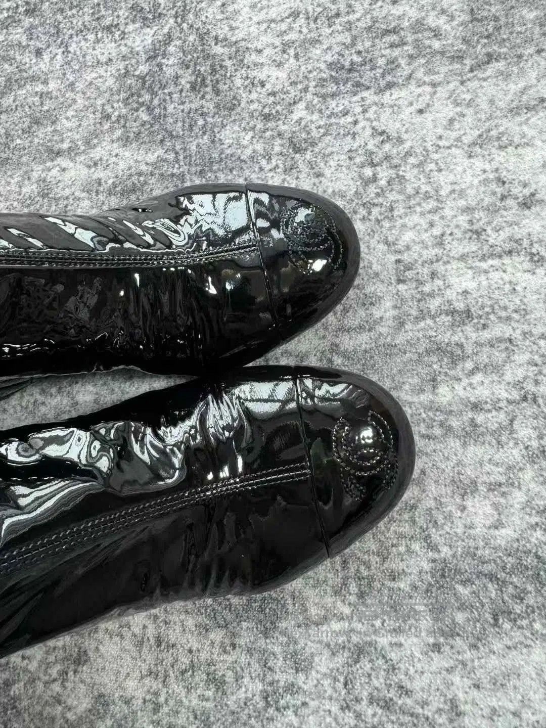 Chanel Chanel Patent Leather Wedge Knee. Size US 6 / IT 36 - 5 Thumbnail