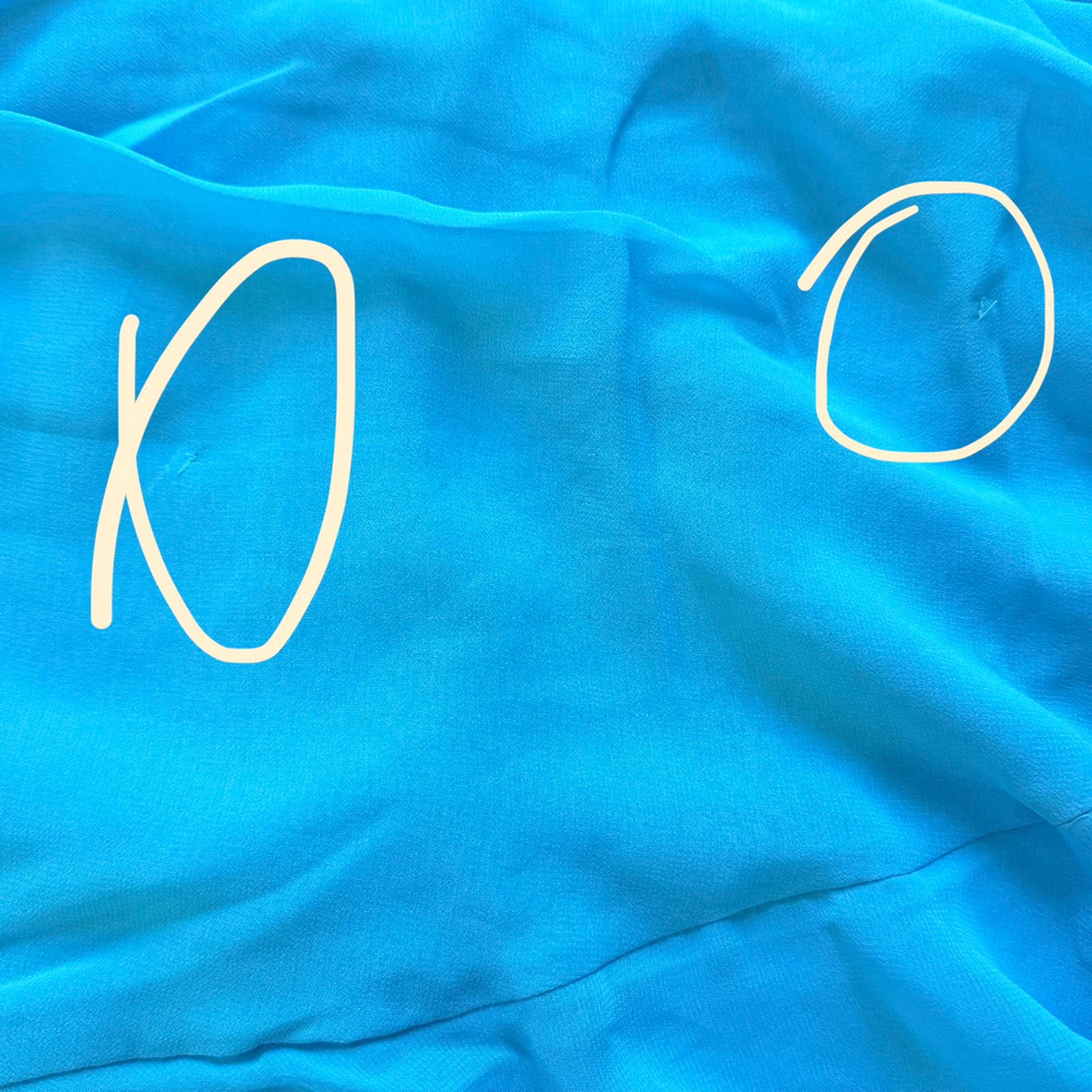 Mango y2K Mango Turquoise Mini Flutter skirt in Blue Size 27" / US 4 / IT 40 - 6 Thumbnail