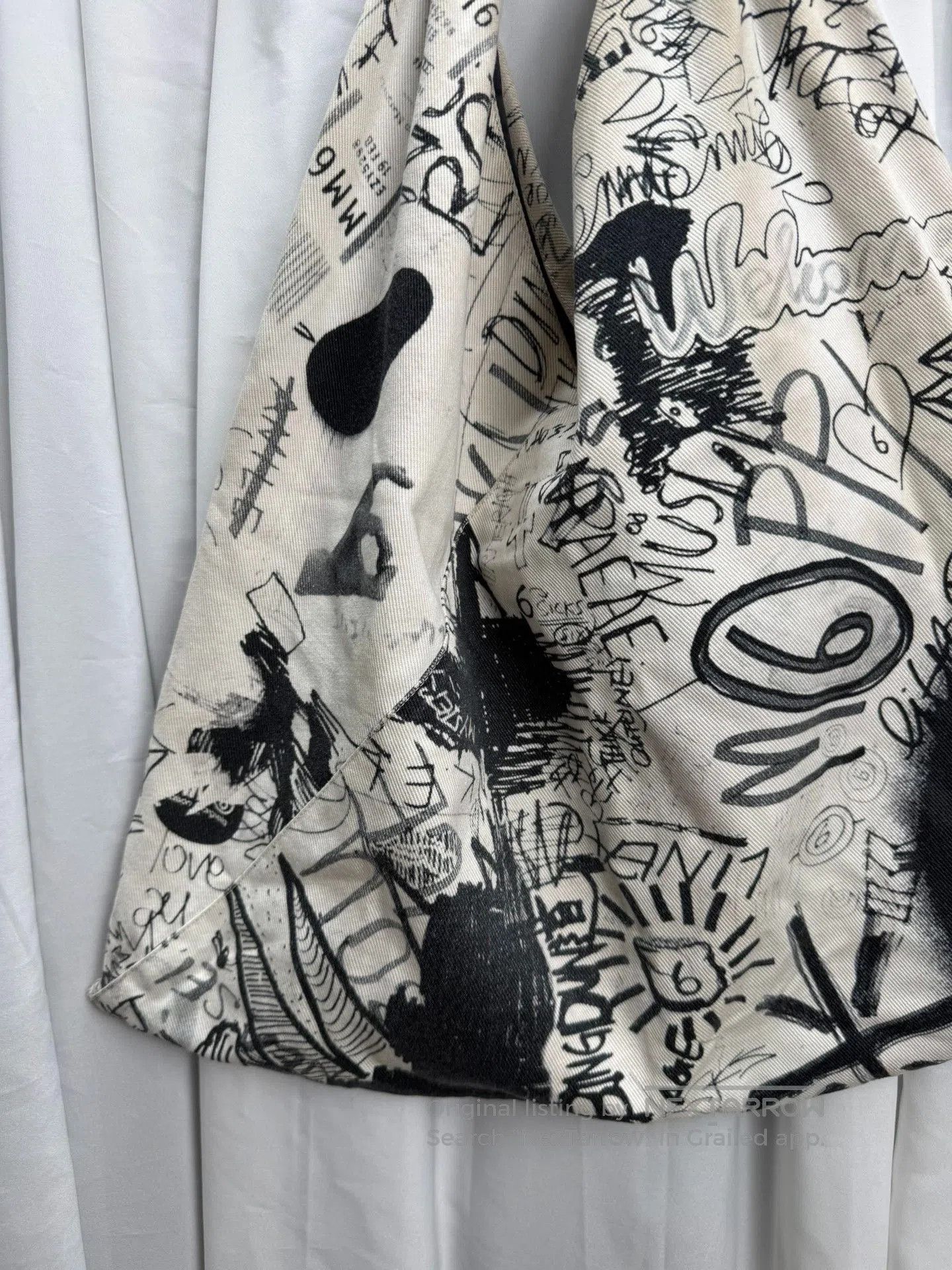 MM6 Maison Margiela MM6 Graffiti Tote. Size ONE SIZE - 5 Thumbnail