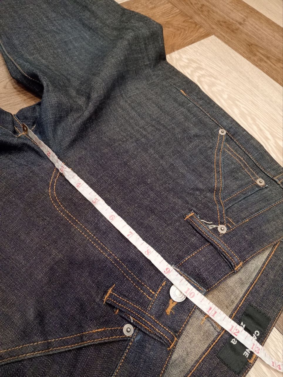 CABANE de ZUCCa CABANE DE ZUCCA ANKLE BUTTON JEANS DESIGNED BY ISSEY MIYAKE Size US 31 - 12 Thumbnail