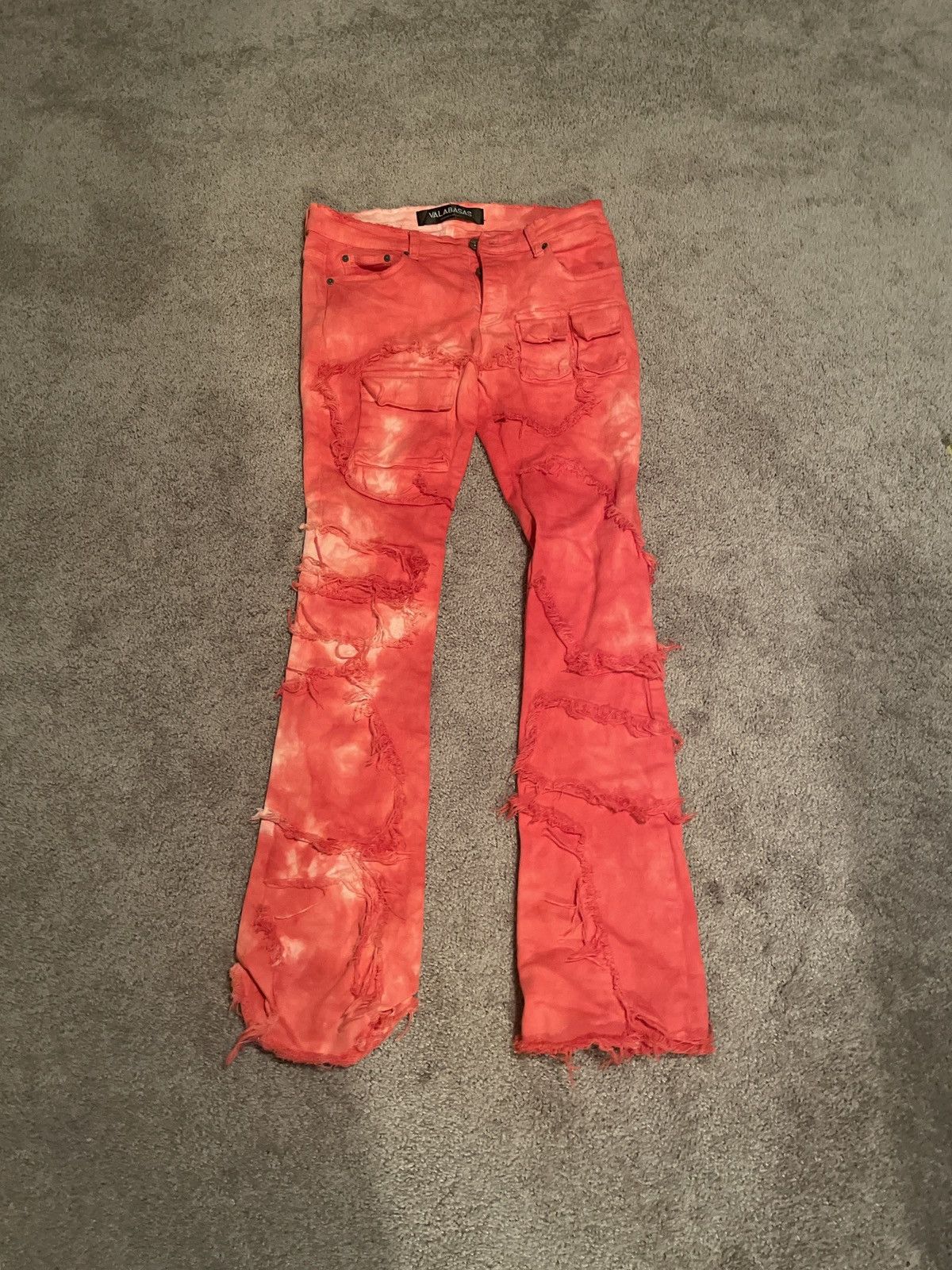 Valabasas Valabasas Jeans Aerglo Rosso Size US 32 / EU 48 - 1 Thumbnail