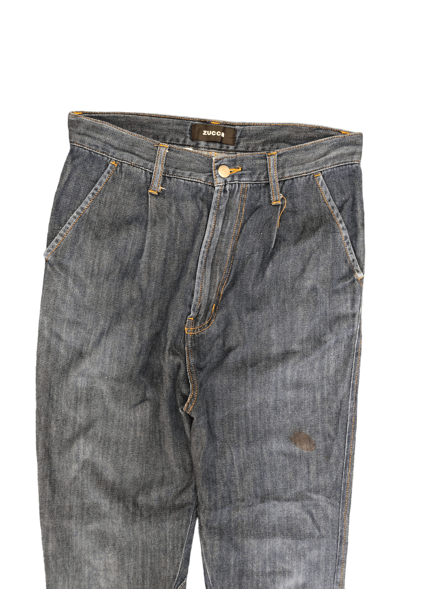 Zucca Zucca Issey Miyake Drop Crotch Comfort Denim Pants Size US 30 / EU 46 - 11 Thumbnail