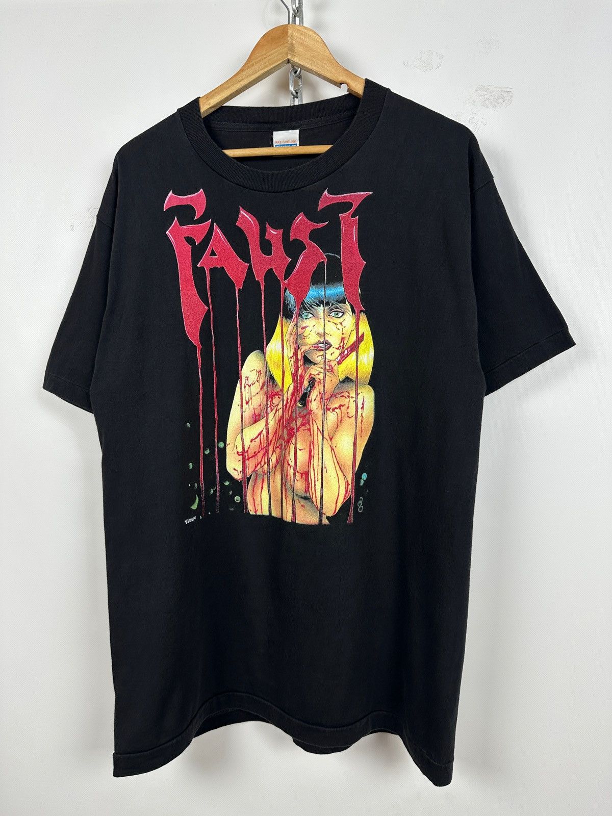 Vintage Vintage Faust Love Of The Damned Graphic Horror Comic Shirt Size US L / EU 52-54 / 3 - 3 Thumbnail