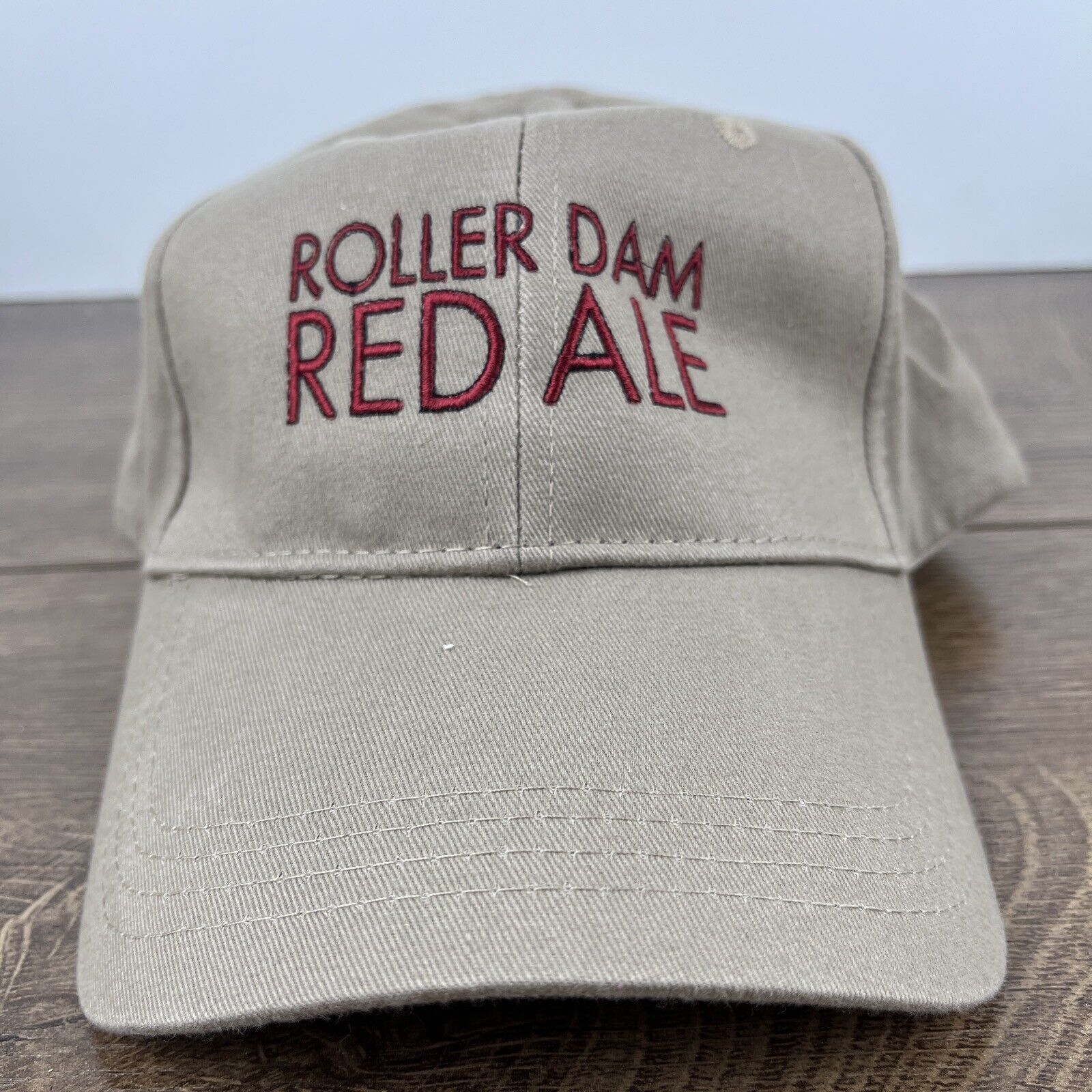Other Tan Roller Dam Red Ale Hat Brown Hat Adjustable Adult Size H Size ONE SIZE - 2 Thumbnail