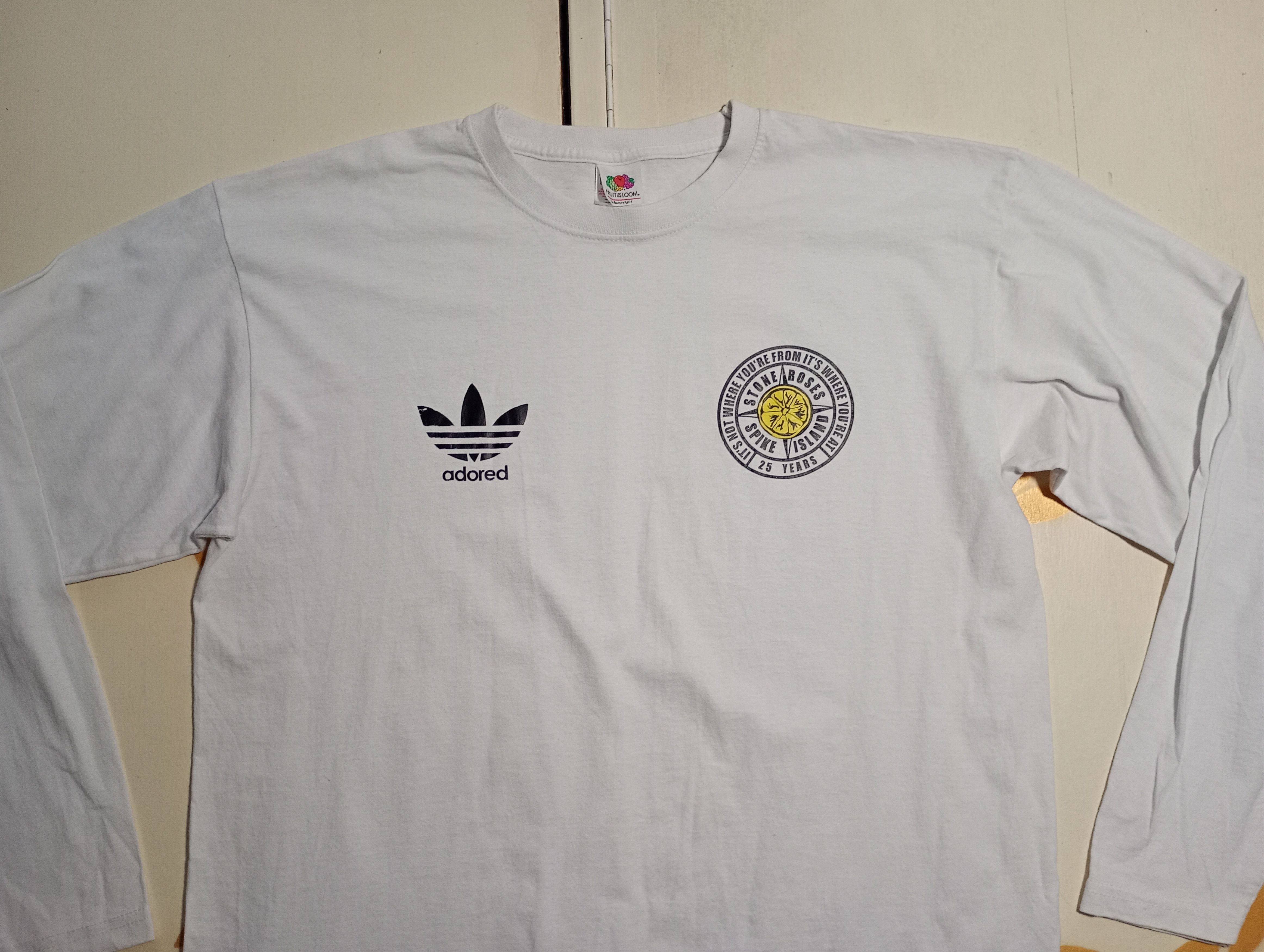 Fruit Of The Loom Adored Stone Roses 25 Years Long Sleeve T-Shirt Size US L / EU 52-54 / 3 - 2 Thumbnail