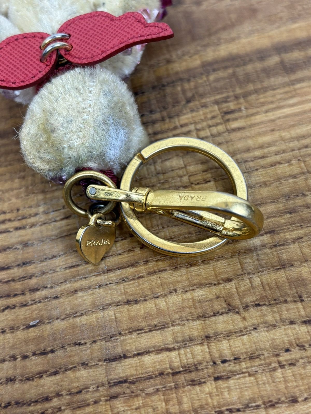 Prada Prada Bear Winged Angel Keyring Key Holder Bag Charm Size ONE SIZE - 9 Thumbnail