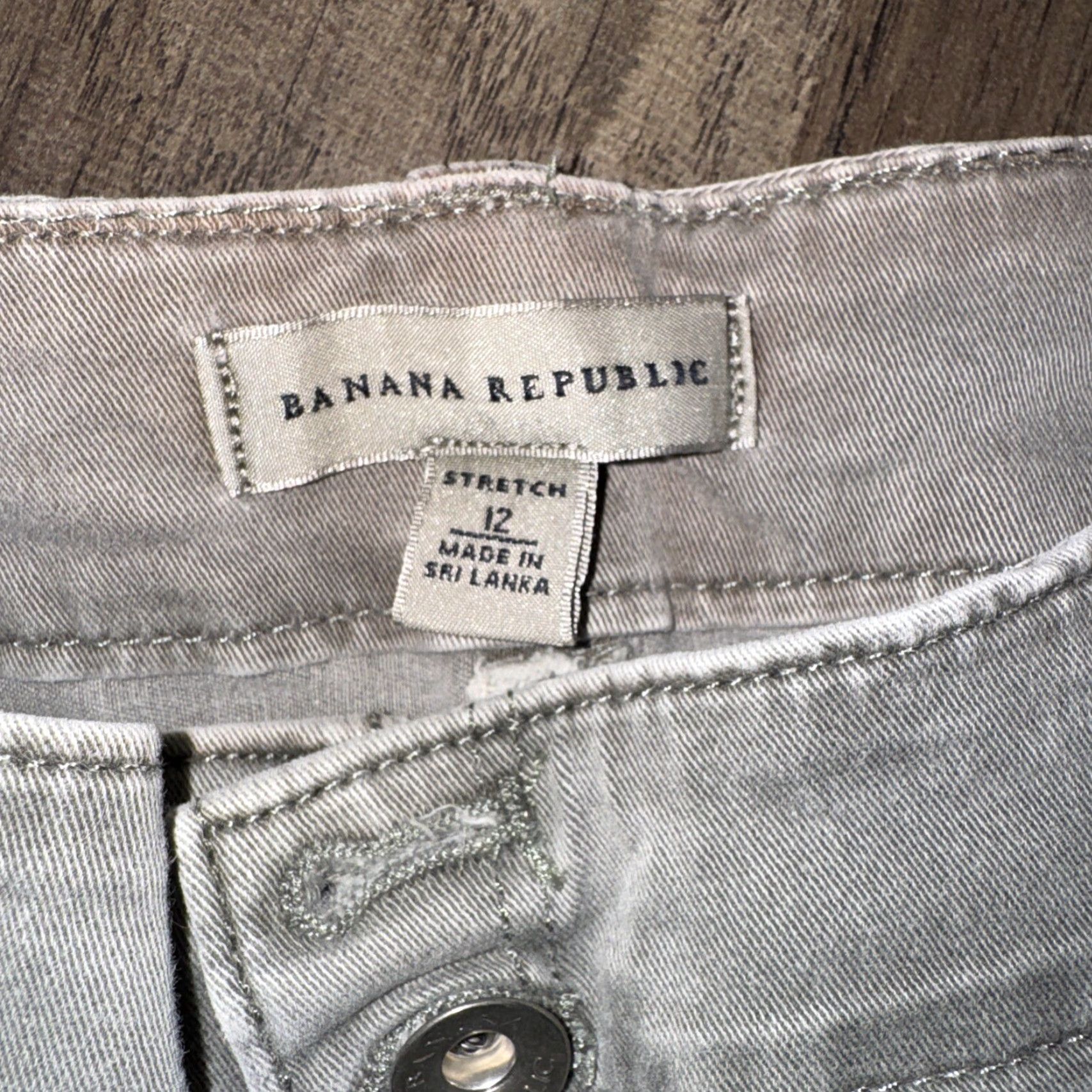 Banana Republic Banana Republic Women’s Pants Chino Olive Green 12 32x29 Double Knee Size 34" / US 12 / IT 48 - 3 Thumbnail