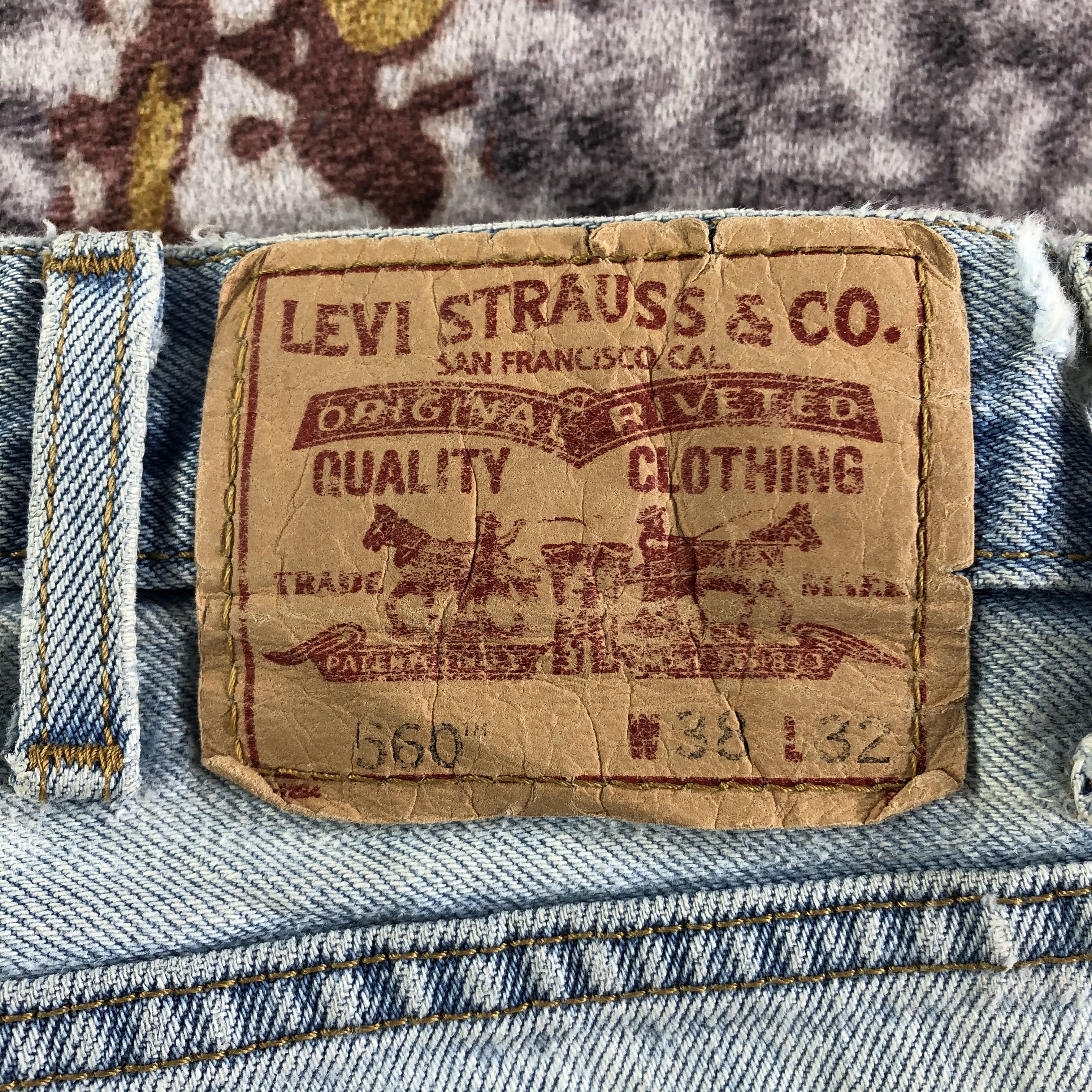 Levi's × Vintage Vintage Light Wash Levis 560 Jeans-JM3391 Size US 39 - 6 Thumbnail