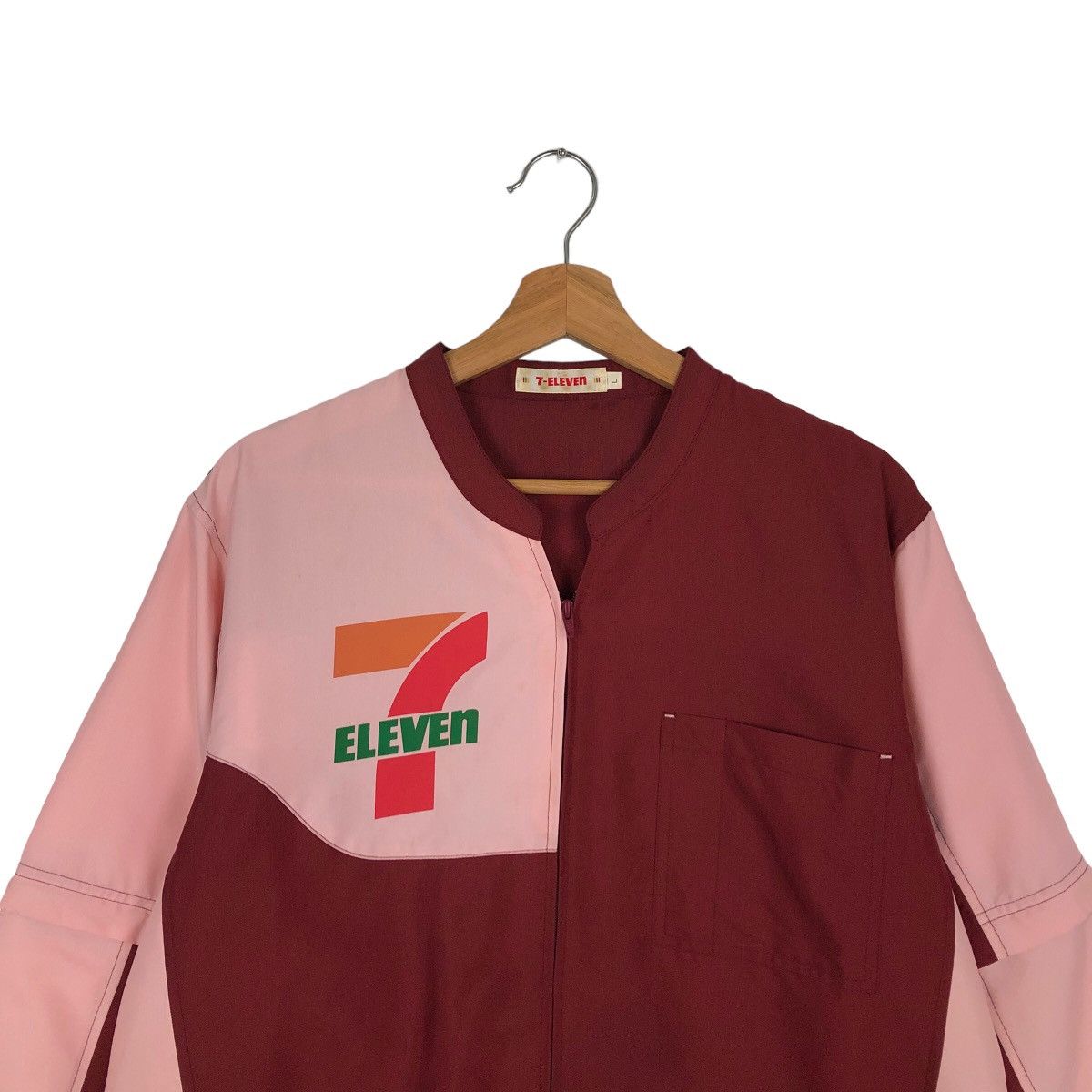 Japanese Brand VINTAGE WORK JACKET 7 - ELEVEN BIG LOGO Size US M / EU 48-50 / 2 - 2 Thumbnail