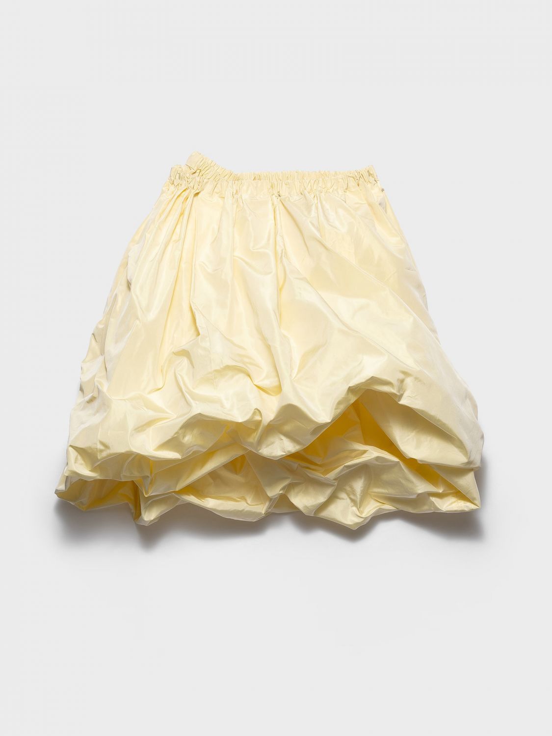 Prada Prada Skirt Woman Yellow Cream Size 25" / US 0 / IT 36 - 1 Preview