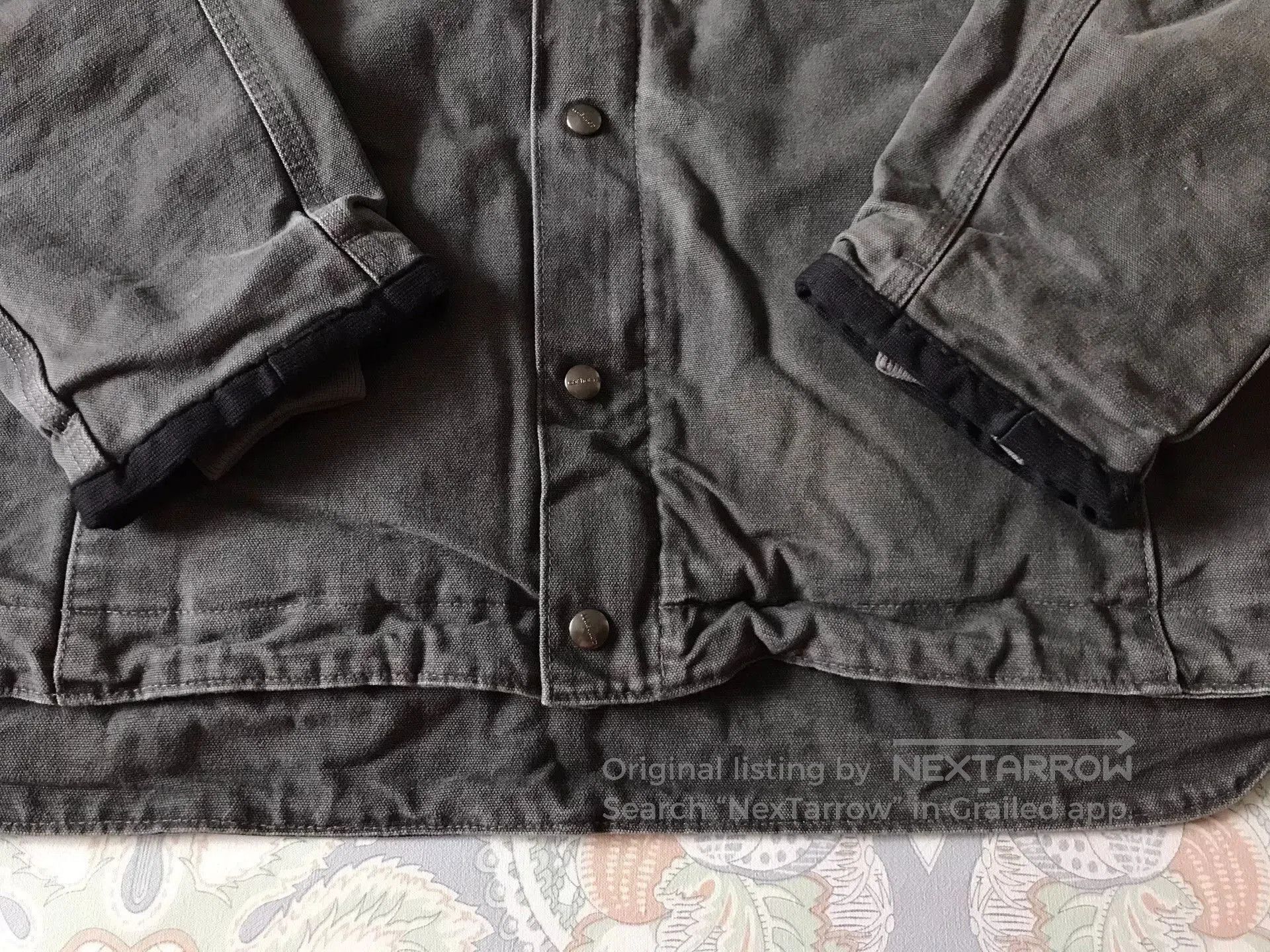 Carhartt Carhartt 102285 Washed Canvas Hooded Jacket. Size US XL / EU 56 / 4 - 5 Thumbnail