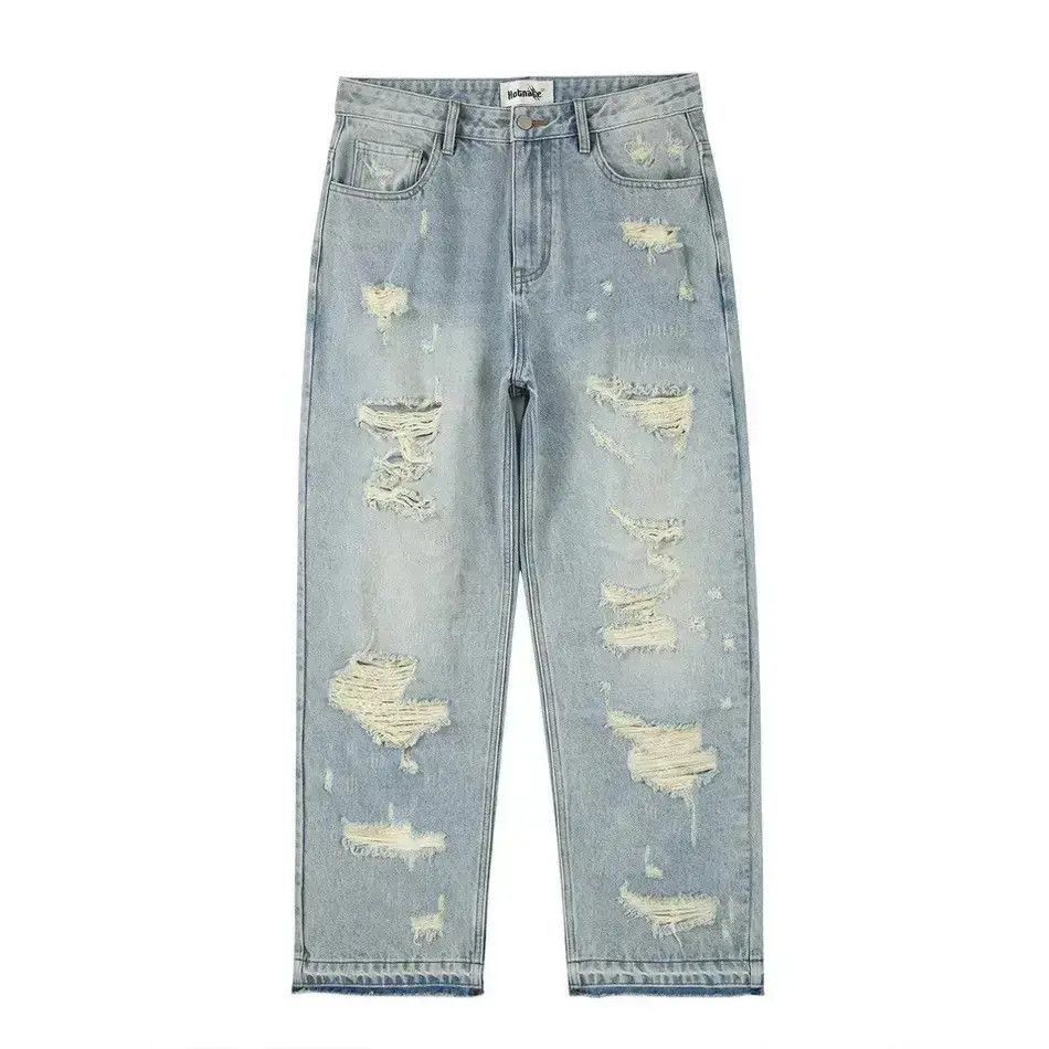 Japanese Brand Oversized jeans baggy cargo pants hip-hop style wide leg Y2K Size US 32 / EU 48 - 4 Thumbnail