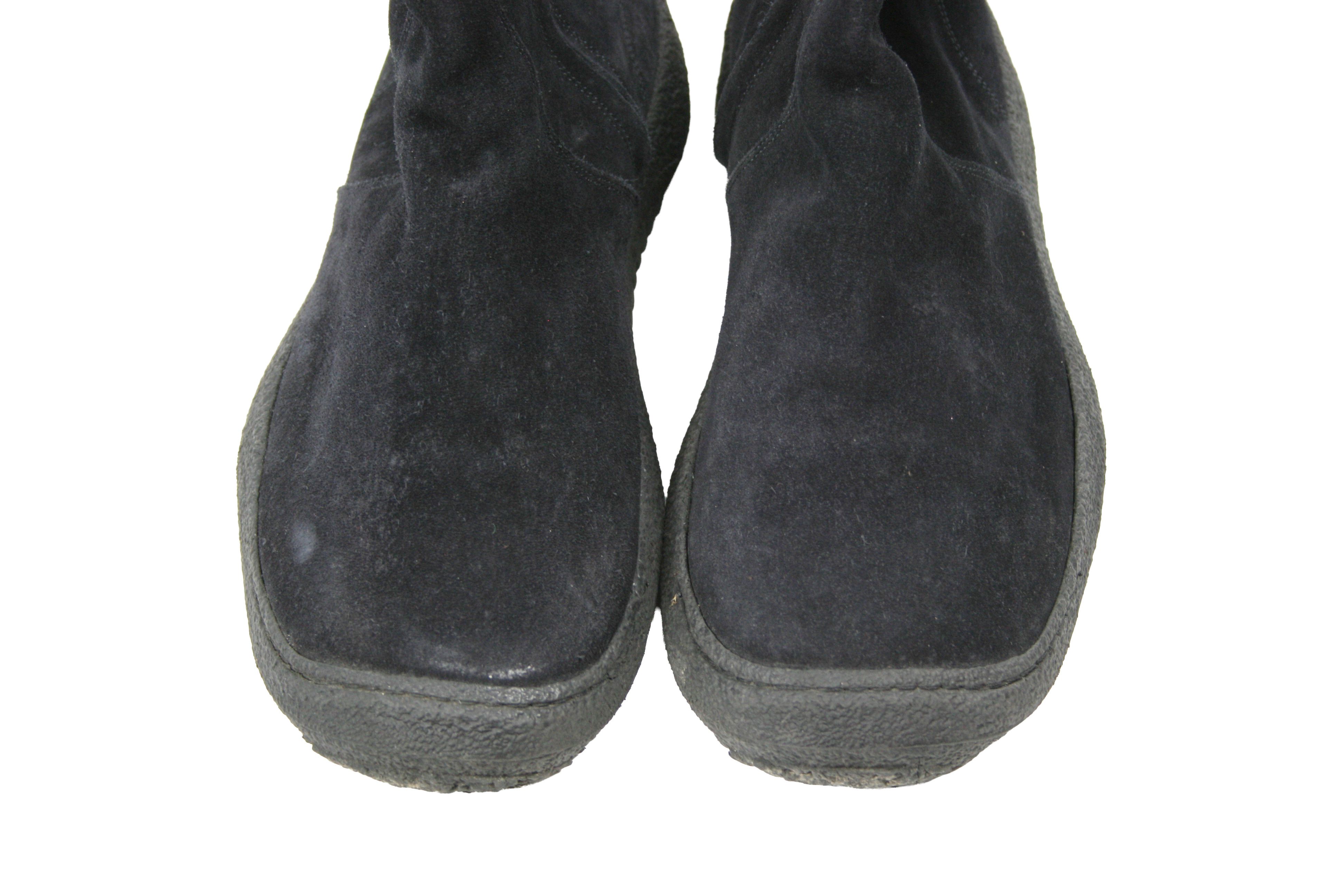 Bruno Magli Biker Suede Flat Ankle Boots Size US 9.5 / EU 42-43 - 5 Thumbnail