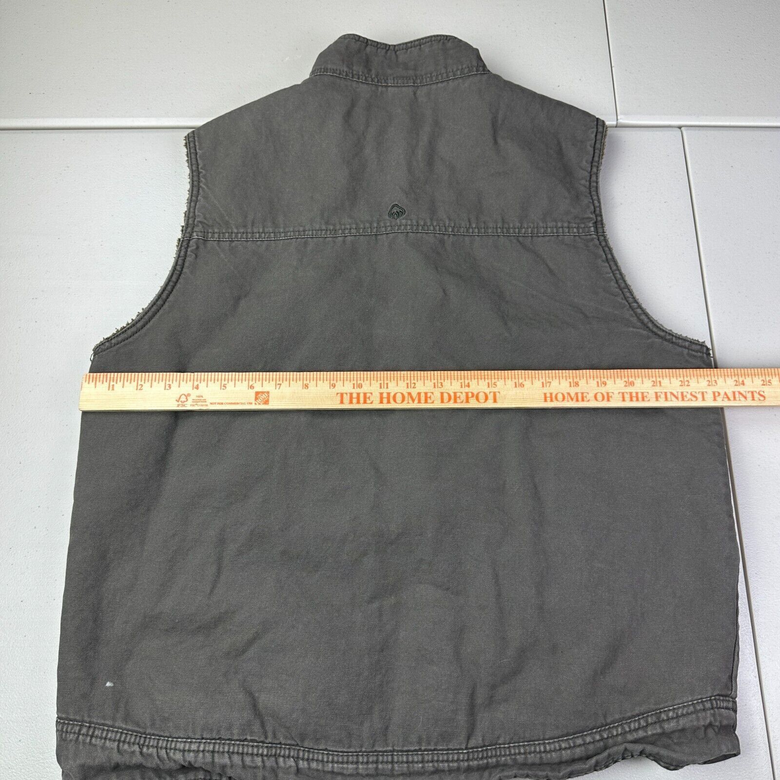 Wolverine Wolverine Sherpa Lined Canvas Outdoor Work Vest Full Zip Size US L / EU 52-54 / 3 - 8 Thumbnail