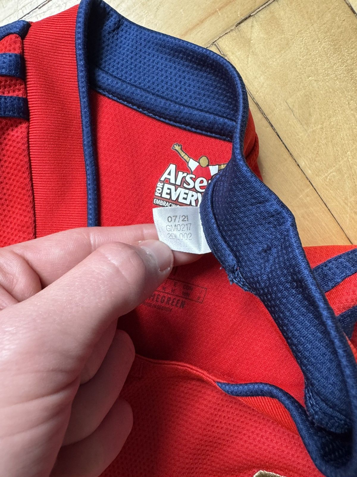 Adidas Adidas Arsenal Home Jersey 2021/22 Size US M / EU 48-50 / 2 - 6 Thumbnail