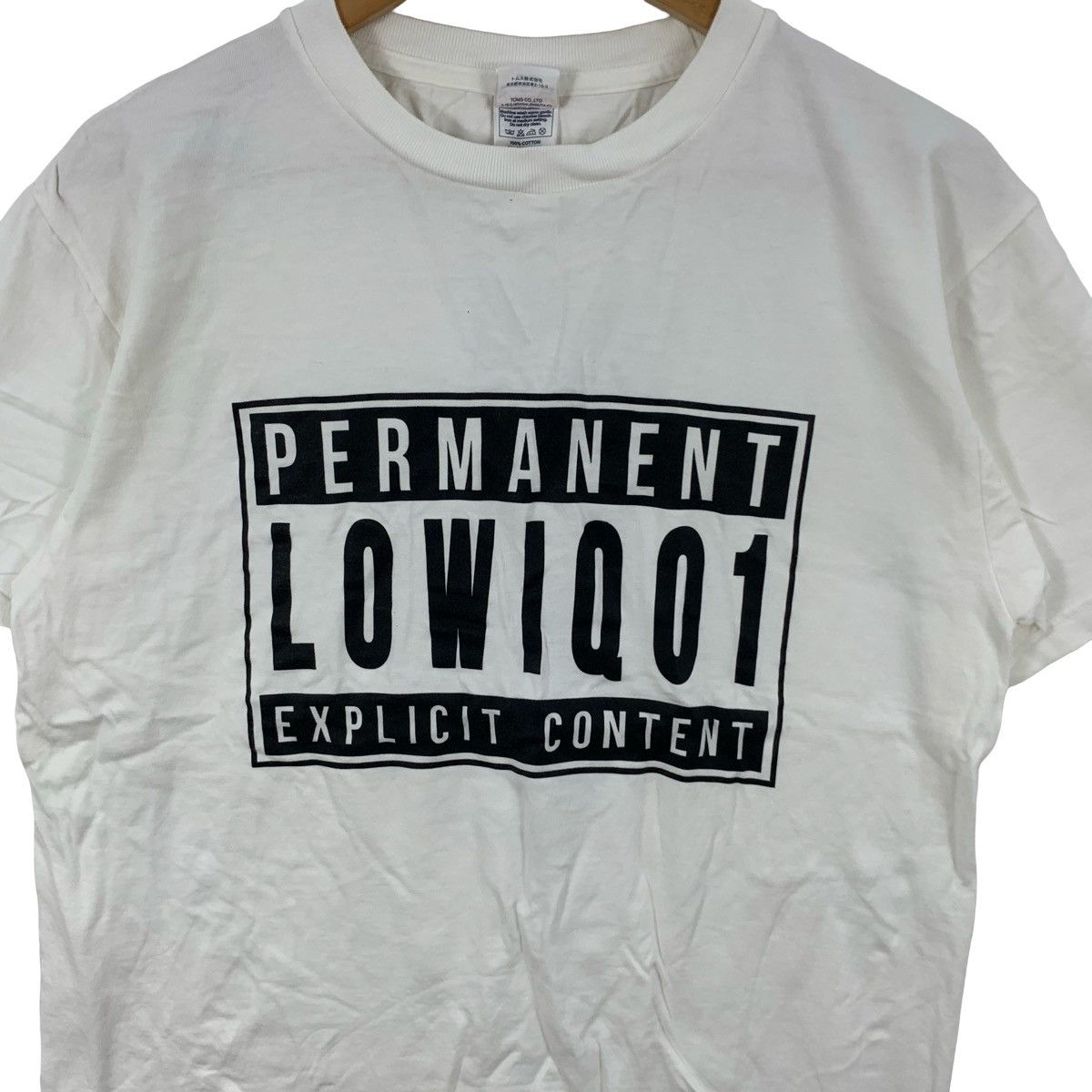 Band Tees LOW IQ 01 JAPAN BAND Permanent Masayuki Ichikawa Tee Shirt Size US L / EU 52-54 / 3 - 5 Thumbnail