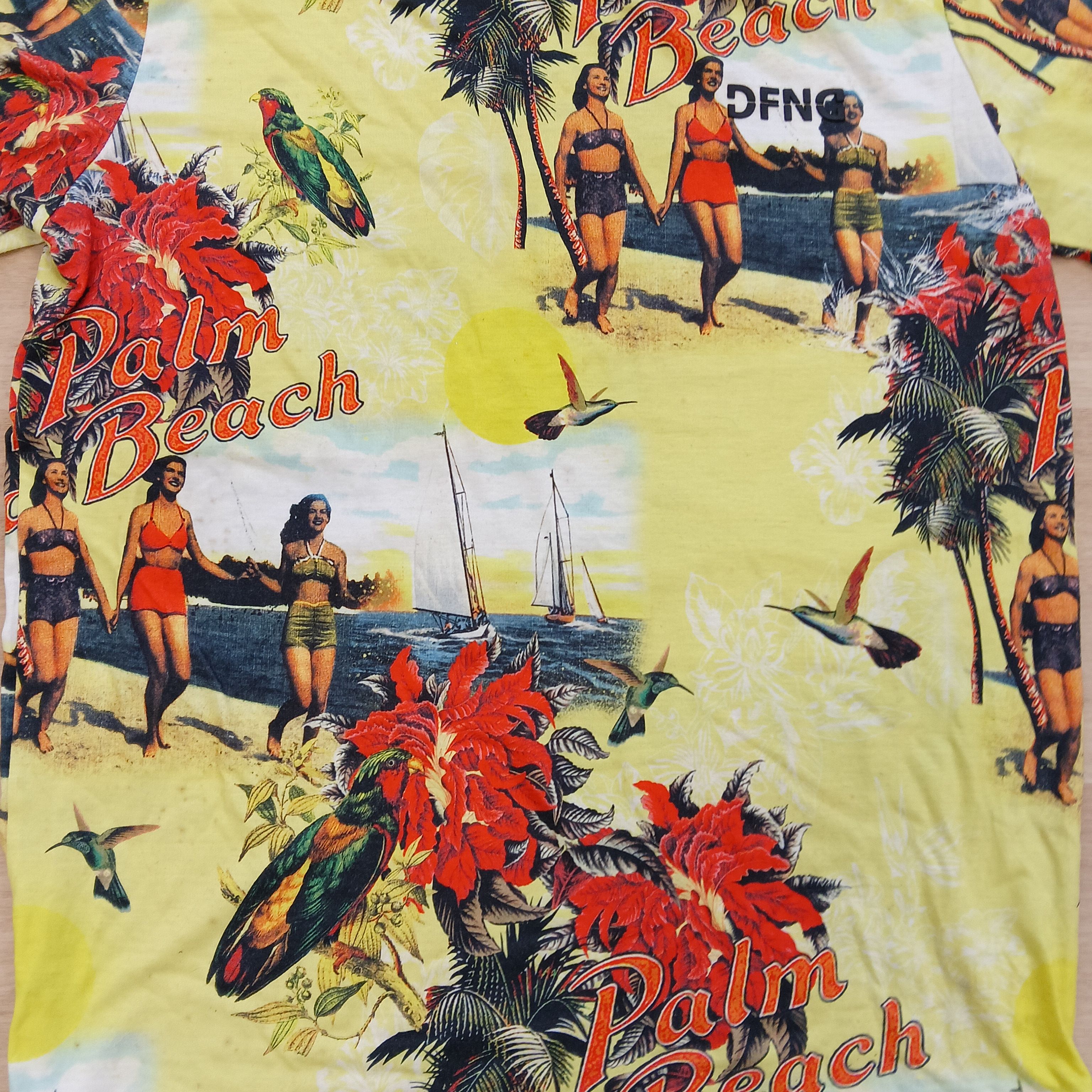 Other FULL PRINT PALM BEACH DFND DEFANDLONDON TEE Size US L / EU 52-54 / 3 - 3 Thumbnail