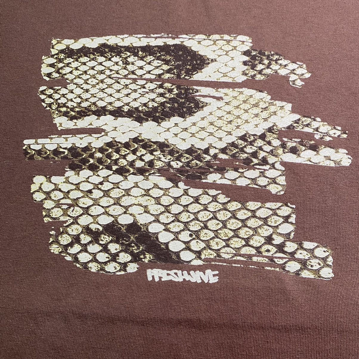 Freshjive Y2K Freshjive Snake Skin T Shirt Size US M / EU 48-50 / 2 - 7 Thumbnail