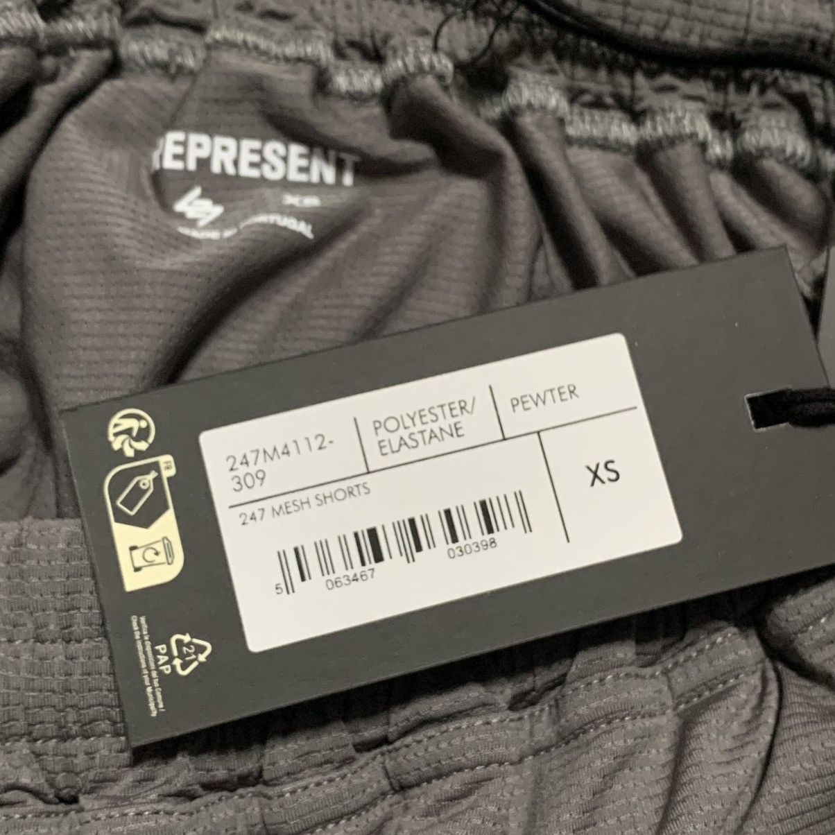 Represent Clo. Represent XS Shorts 247 Mesh Pewter Grey Bottoms Size US 28 / EU 44 - 6 Thumbnail