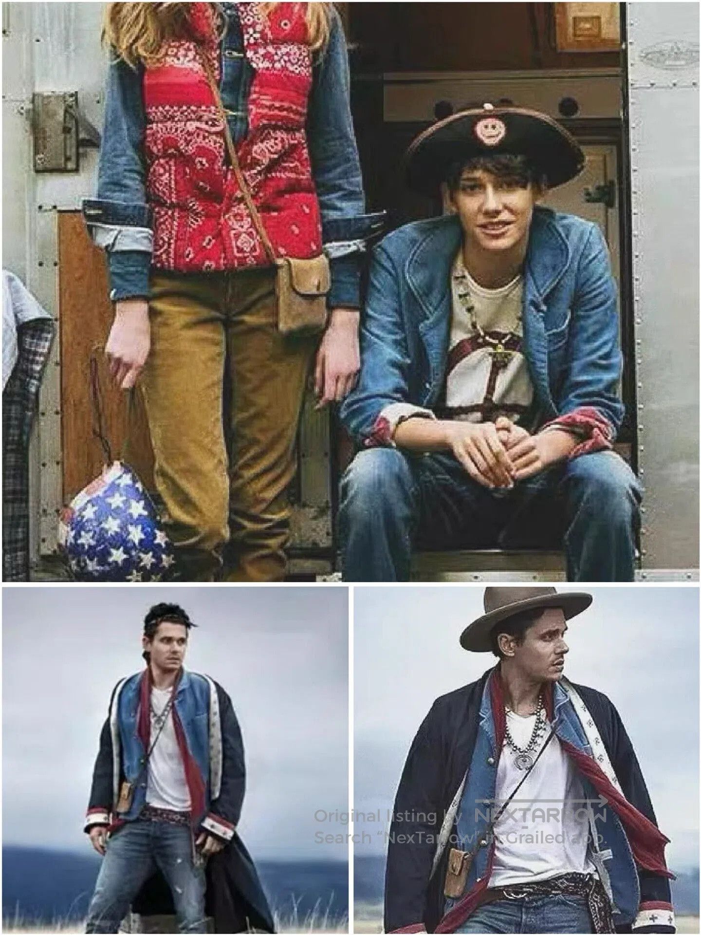 Visvim visvim vintage denim jacket with unique design. Size US M / EU 48-50 / 2 - 9 Thumbnail