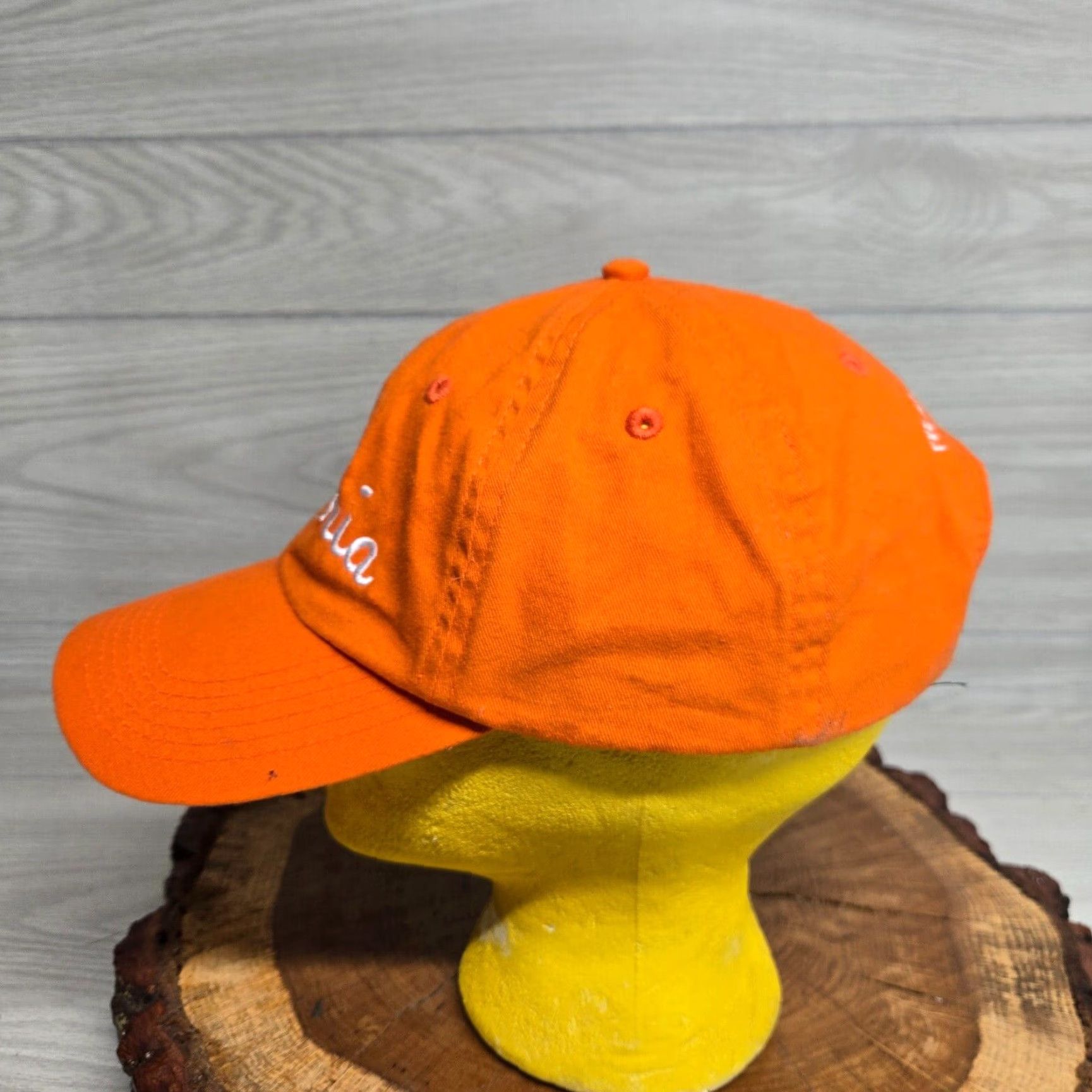 Bally PASTARIA Hat Ball Cap Adjustable Adult Orange Embroidered Italian Big X Unisex Adults Baseball Cap Logo Pasta Italian Restaurant St. Louis Missouri Size ONE SIZE - 4 Thumbnail