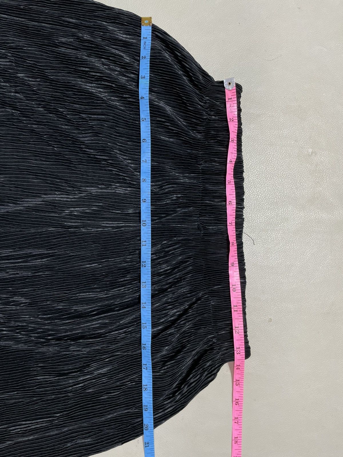 Designer × Issey Miyake True Alternative Black Pleated wide leg pants issey style Size 30" / US 8 / IT 44 - 5 Thumbnail