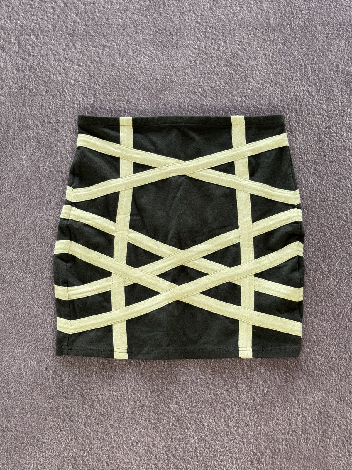 Hysteric Glamour Y2K Glamour Rick Owens Style 00s Mini Skirt Size 27" / US 4 / IT 40 - 1 Thumbnail