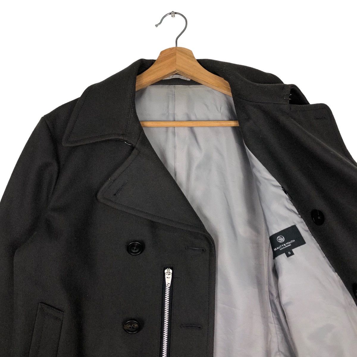 BEAUTY&YOUTH 🔥Vtg Double Breast Wool Jacket Beauty & Youth Issey Miyake Size US M / EU 48-50 / 2 - 10 Thumbnail