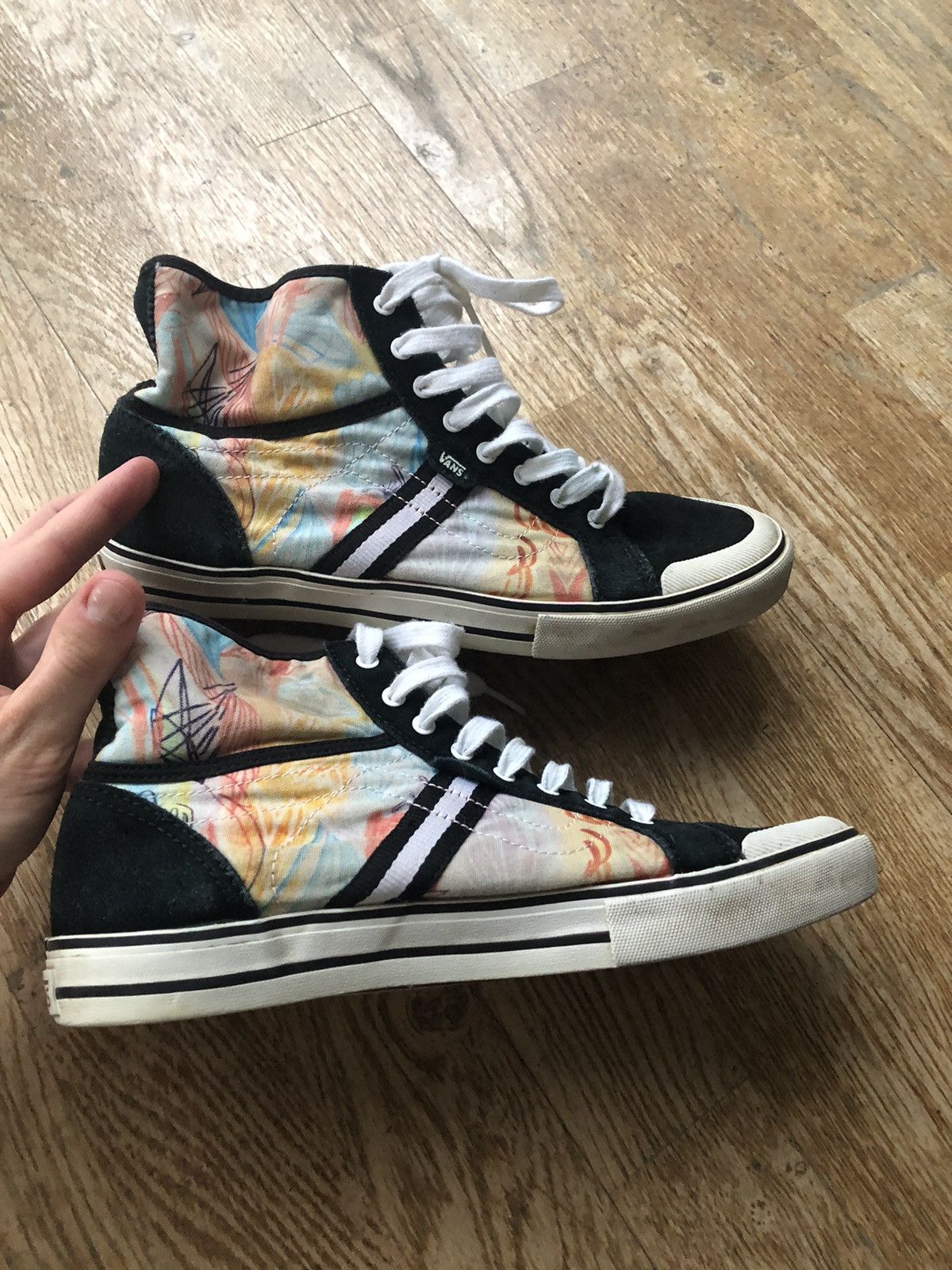 Vans KIME BUZZELLI X VANS RARE DESIGNER BLACK SNEAKER SHOES Size US 8.5 / IT 38.5 - 2 Thumbnail