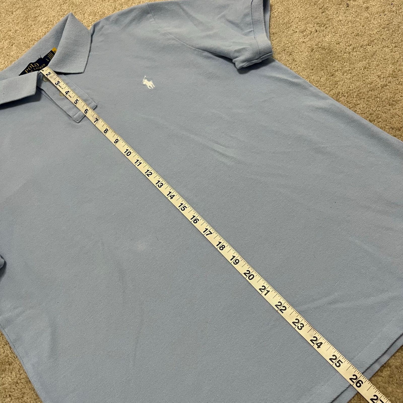 Polo Ralph Lauren Polo Ralph Lauren Classic Fit Blue Polo Shirt Size Large Size US L / EU 52-54 / 3 - 4 Thumbnail