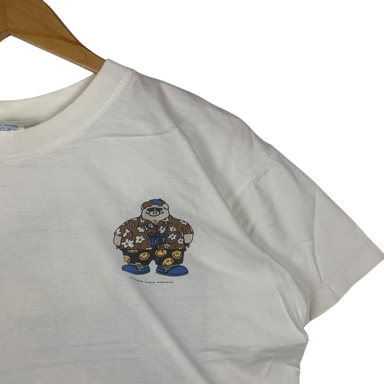 Vintage Vintage HAWAII HOG CHOPPER Motorcycle Surf Life Tee Shirt Size US L / EU 52-54 / 3 - 7 Thumbnail