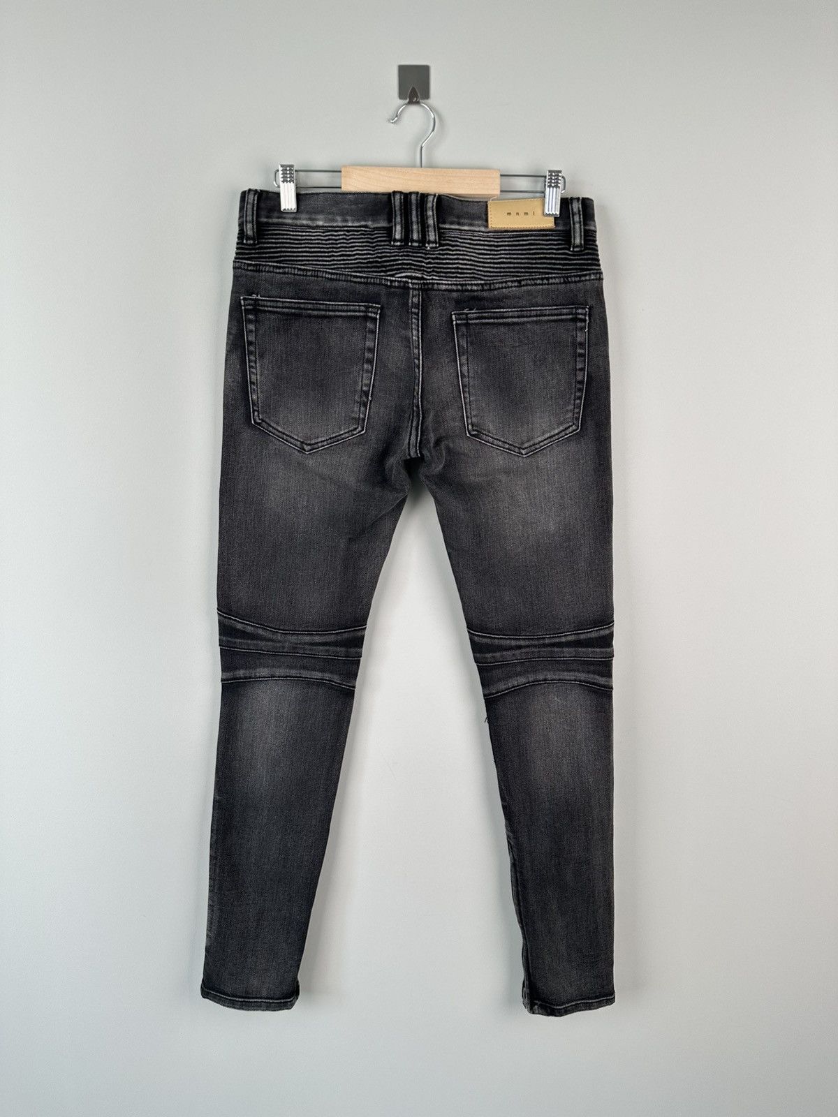 If Six Was Nine × Japanese Brand × MNML Mnml Spider Skinny If Six Was Nine Denim Jeans Size US 29 - 3 Thumbnail