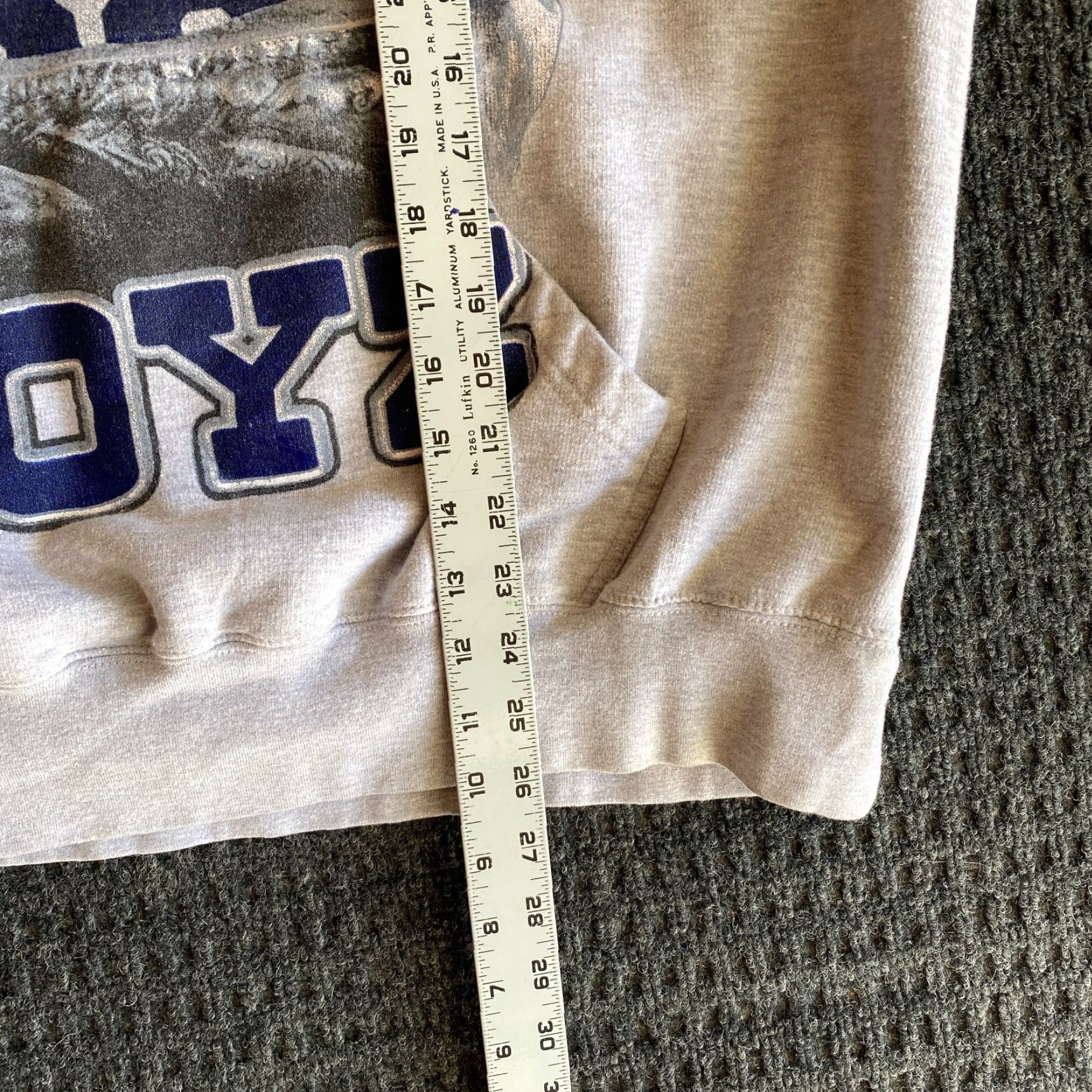 Vintage VINTAGE Dallas Cowboys The Boyz Hoodie 90s y2k Skull Tattoo 3XL (Fits like XL) Size US XL / EU 56 / 4 - 6 Thumbnail