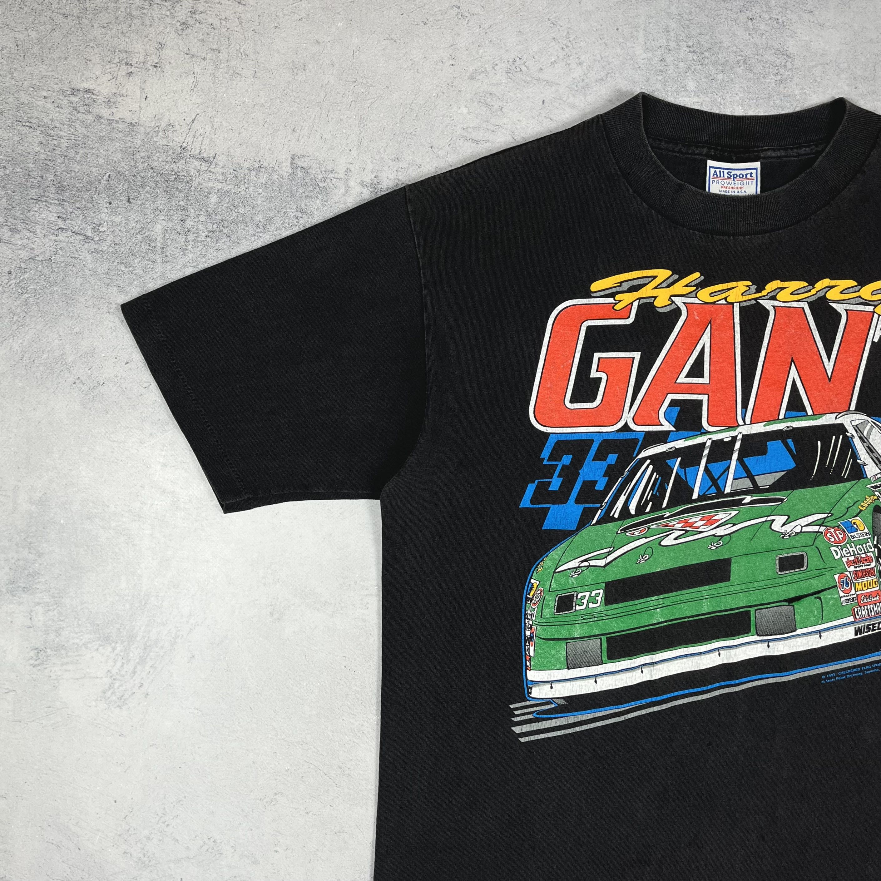 NASCAR Vintage Harry Gant NASCAR Racing T Shirt 1993 Size US L / EU 52-54 / 3 - 5 Thumbnail