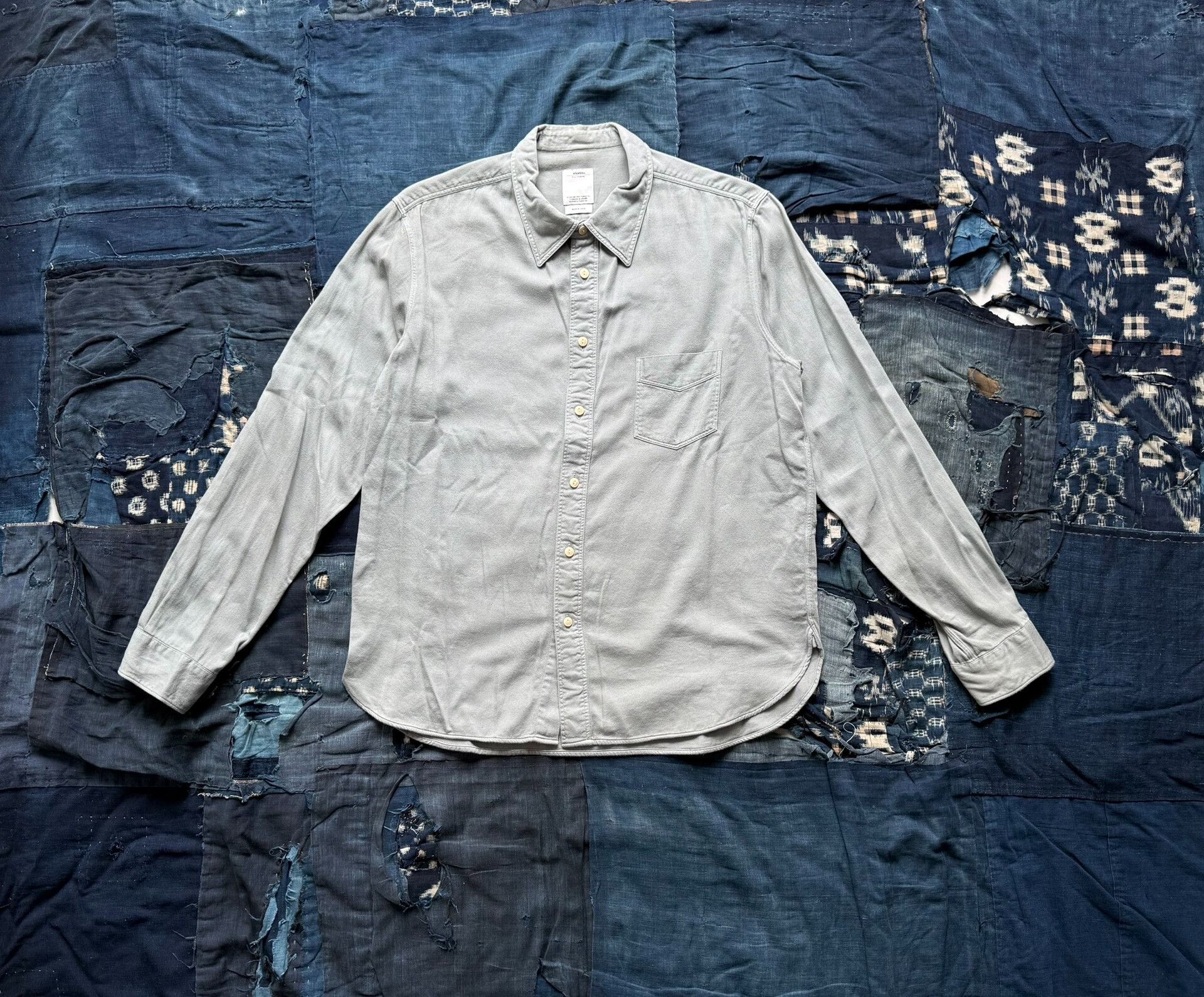 Visvim VISVIM 16SS Long Sleeve Shirt Size US L / EU 52-54 / 3 - 1 Thumbnail