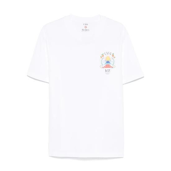 Casablanca CASABLANCA Men T-Shirts JTS 001 08 WHITE Size US M / EU 48-50 / 2 - 1 Thumbnail