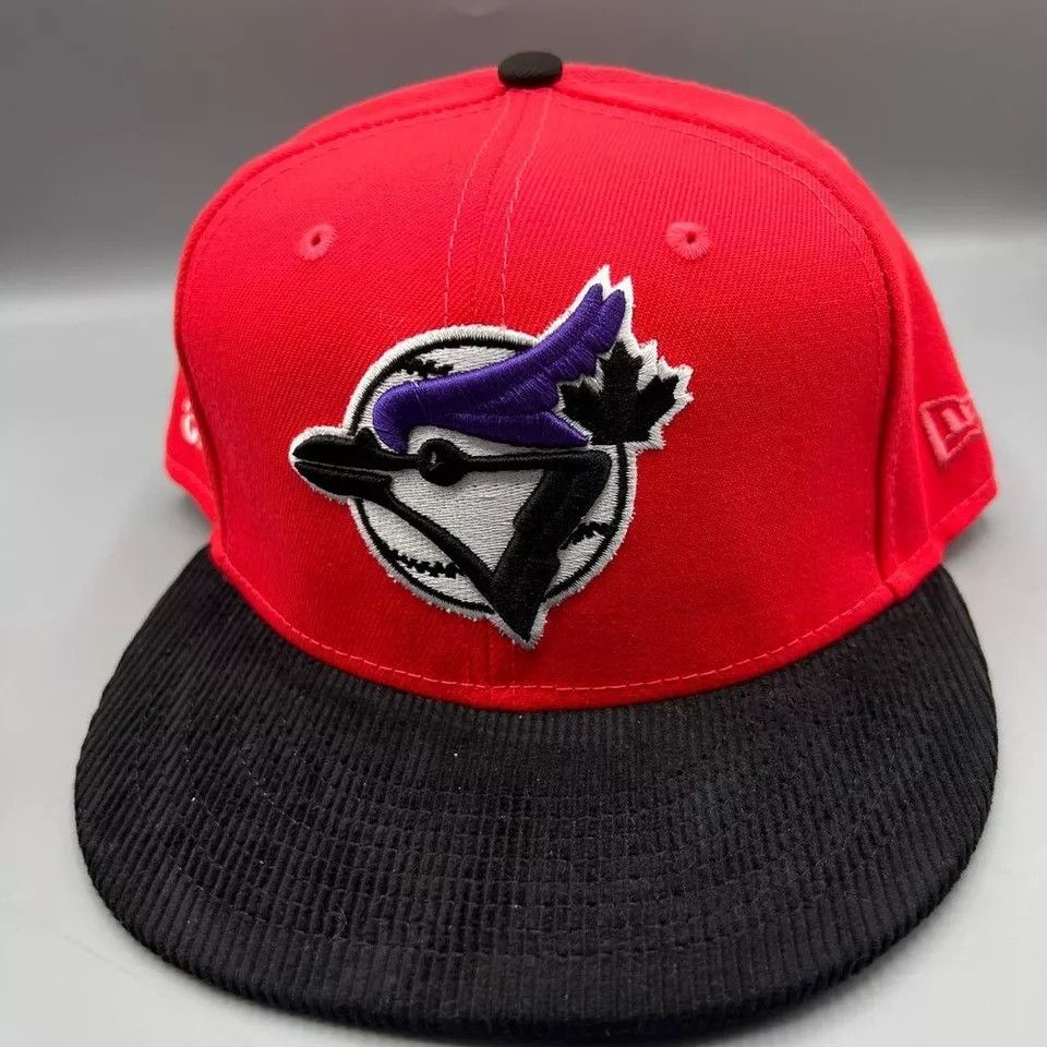 New Era Toronto Blue Jays Hat Men 7 1/2 59Fifty New Era Fitted Cap Size ONE SIZE - 2 Thumbnail