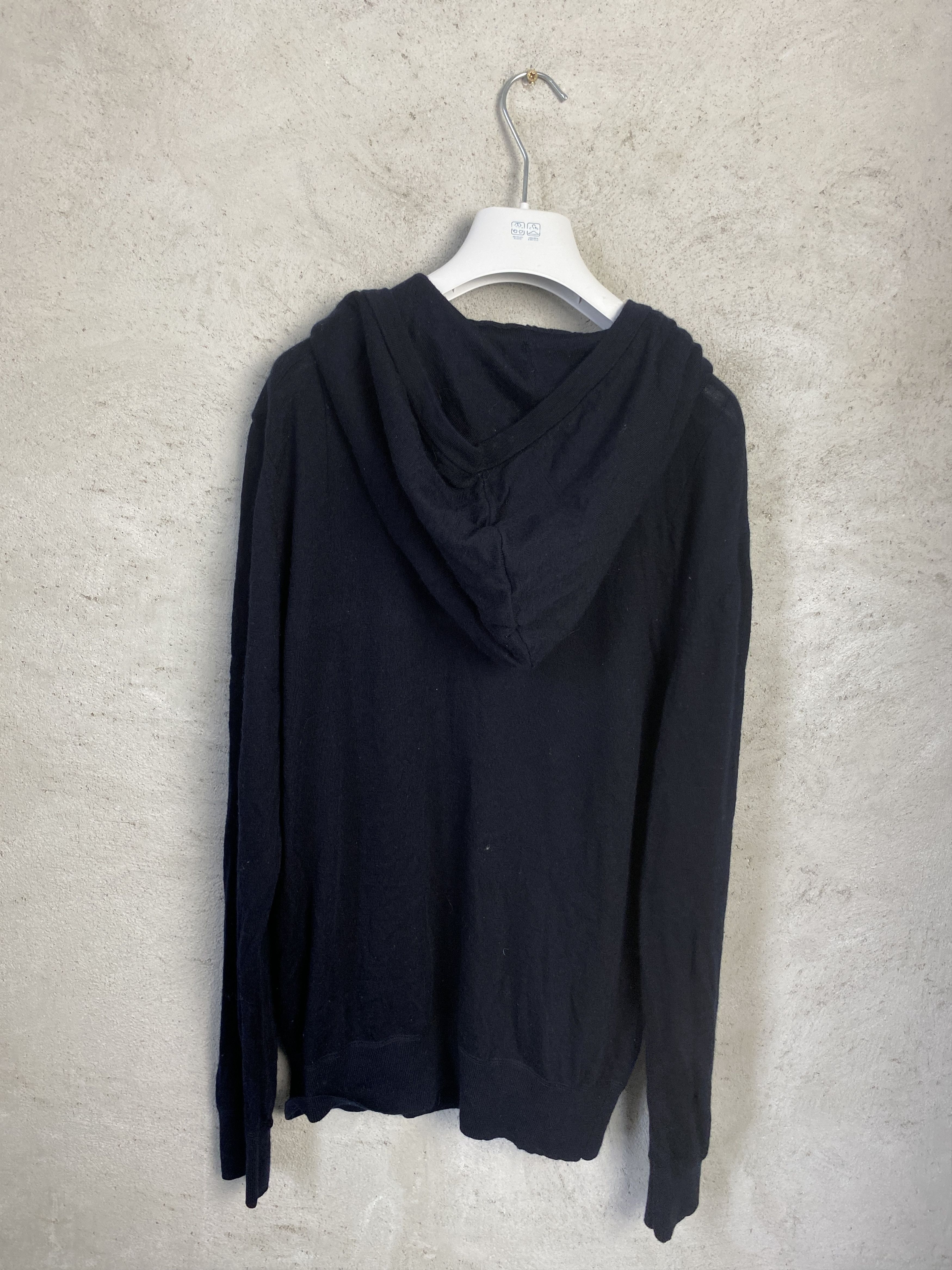 Allsaints Allsaints Mode Merino zip-up hoodie wool opium y2k Size US XL / EU 56 / 4 - 5 Thumbnail
