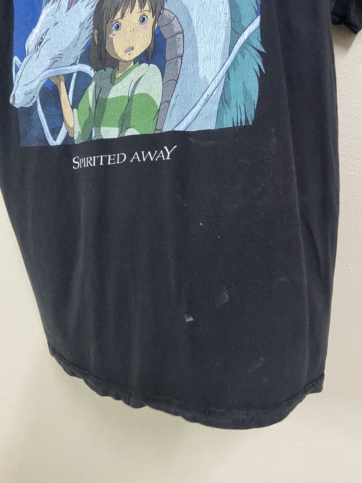 Anime × Vintage Distress colour Spirited Away Tee Size US M / EU 48-50 / 2 - 7 Thumbnail