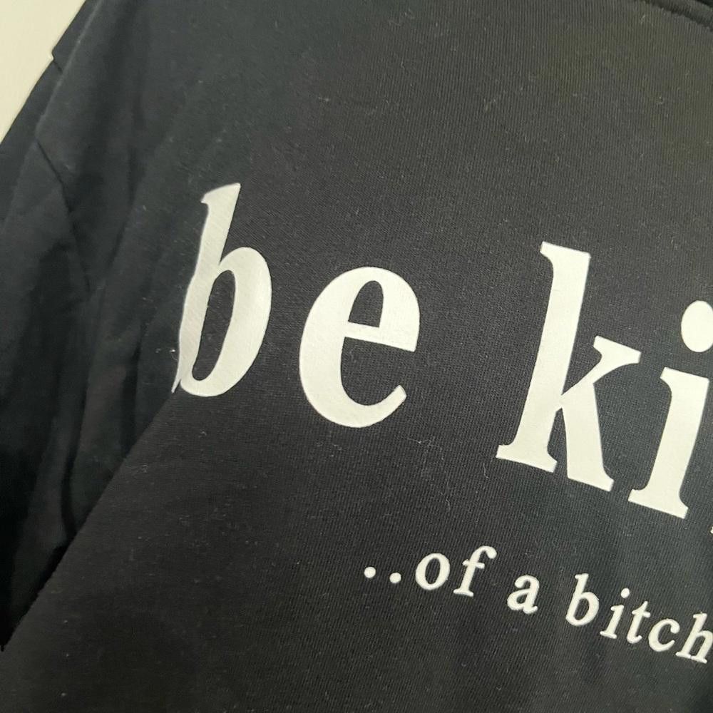 Designer Be Kind Of A B Long Sleeve Unisex Sweatshirt XL Size XL / US 12-14 / IT 48-50 - 3 Thumbnail