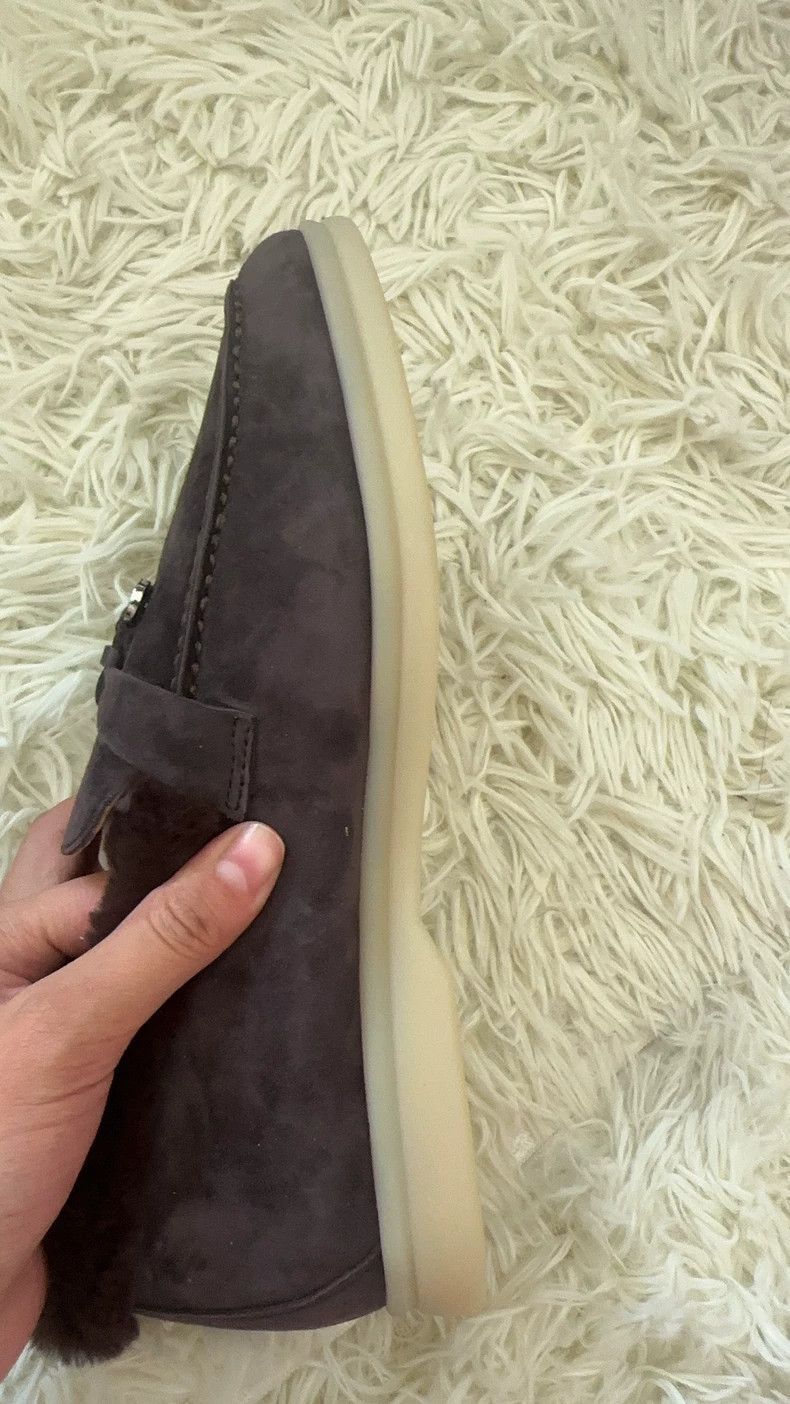 Loro Piana LORO PIANA Coffee colored Mao Mao loafers Size US 6.5 / IT 36.5 - 3 Thumbnail
