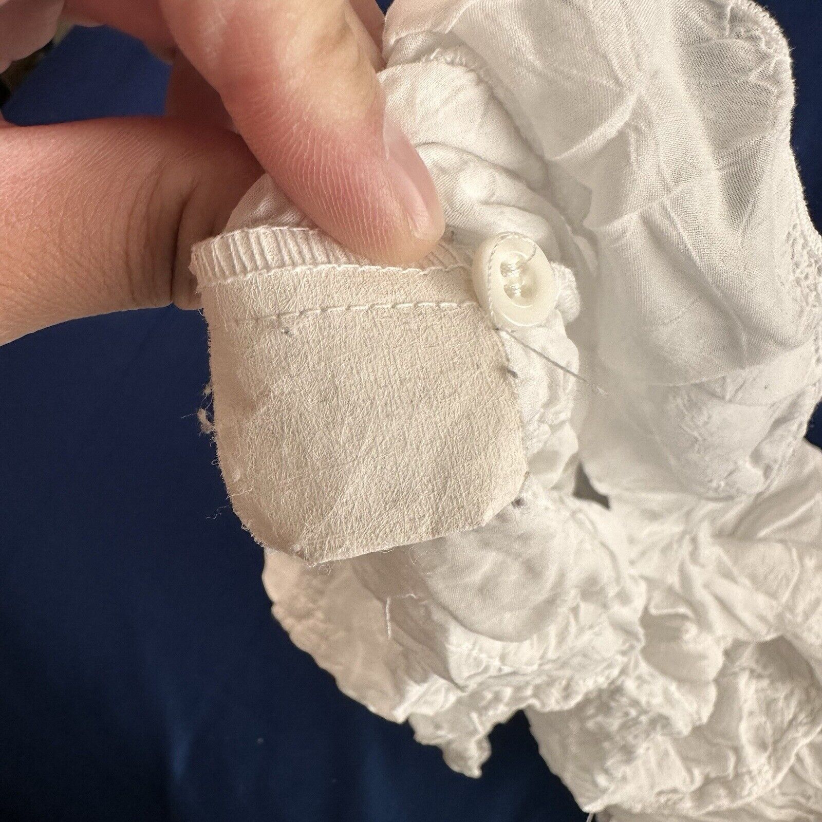Johnny Was Johnny Was Blouse M Ruffle Lace Long Sleeve Button Up *hole Size M / US 6-8 / IT 42-44 - 6 Thumbnail