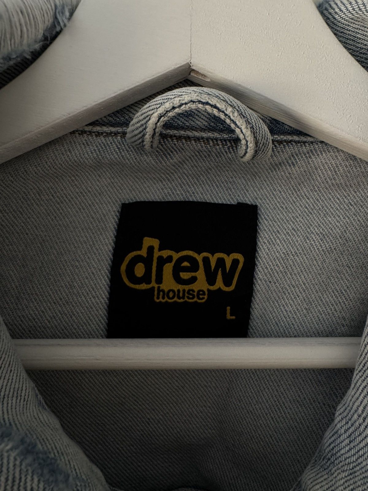 Drew House Drew House Denim Patch Jacket Size US L / EU 52-54 / 3 - 9 Thumbnail