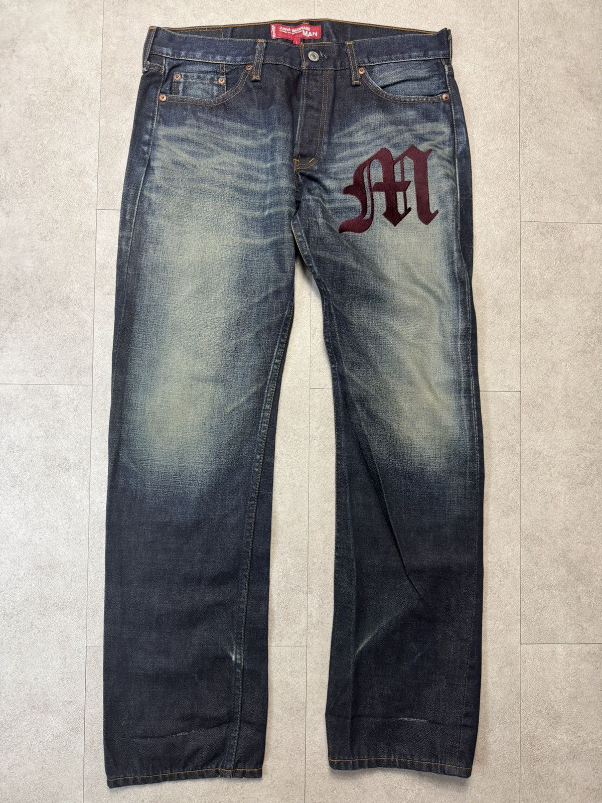 Junya Watanabe × Levi's Junya Watanabe Man x Levis from A/W 2002 Embroidered “L” Size US 34 / EU 50 - 1 Thumbnail
