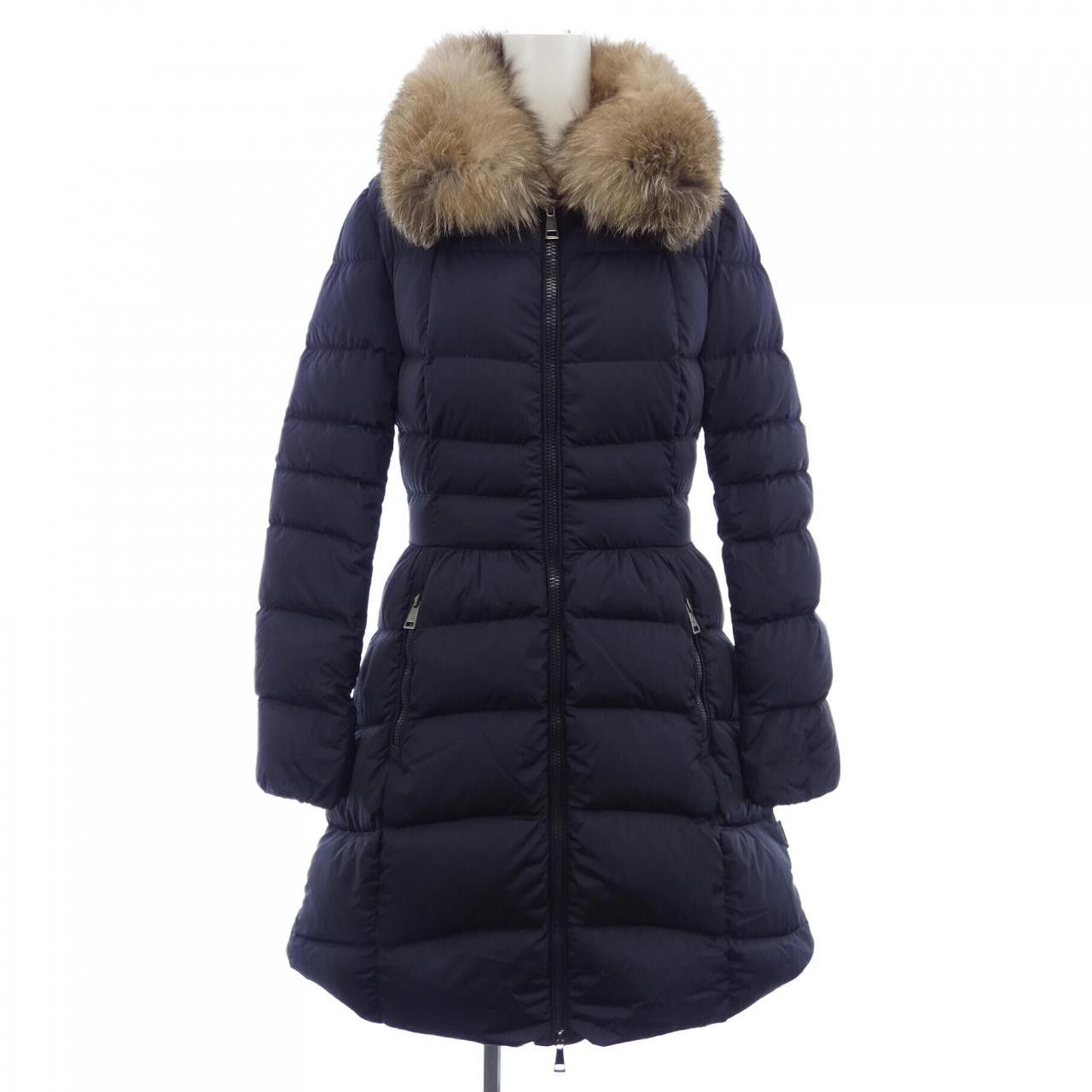 Moncler Moncler Moncler HIRONDELLE Fox Down Coat Natural Material Outerwear HIRONDELLE DUTY FREE for USA Size ONE SIZE - 1 Thumbnail