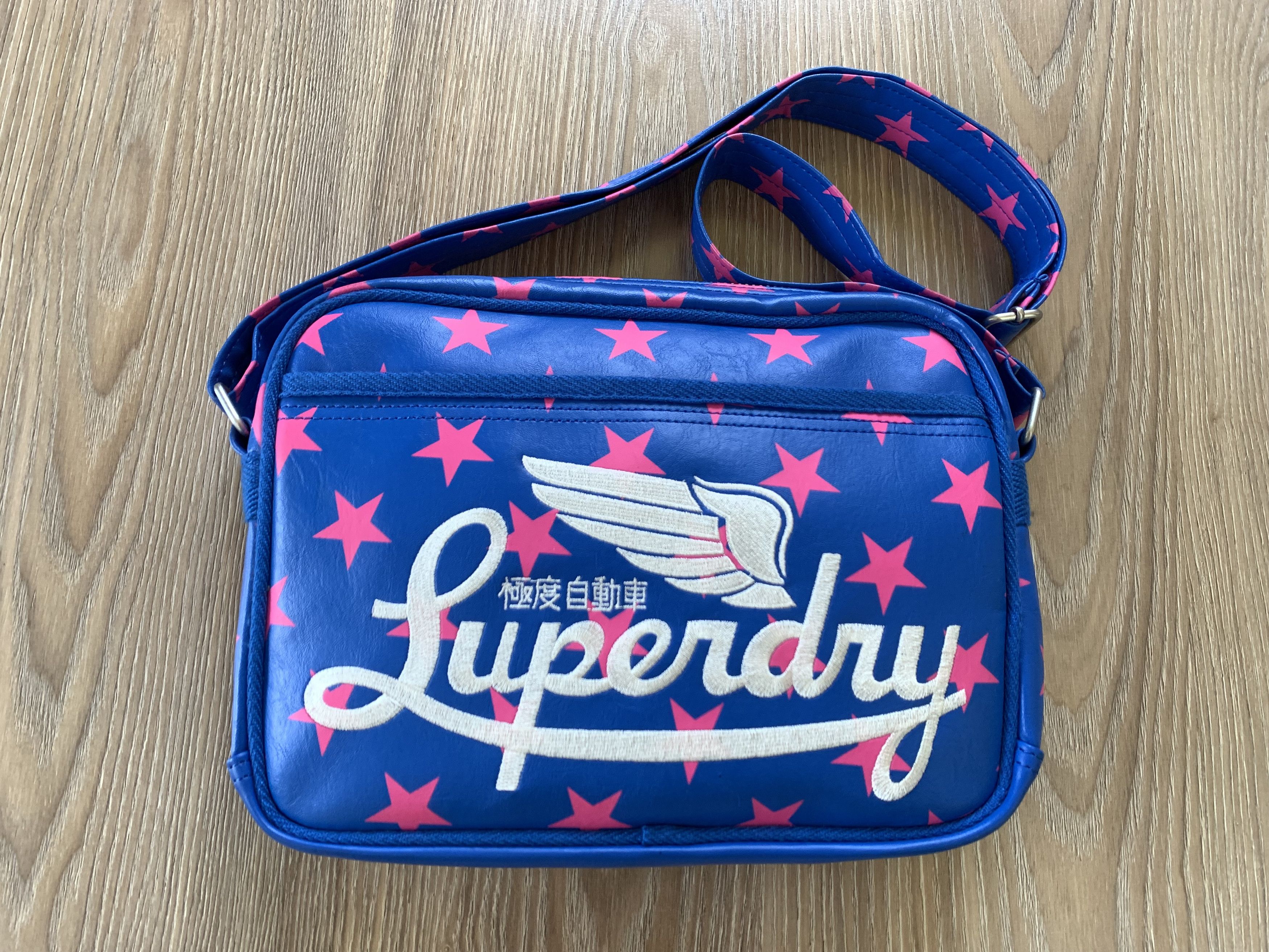 Superdry Superdry Men Blue Sling Bag All Star Mini Icarus Size ONE SIZE - 4 Thumbnail