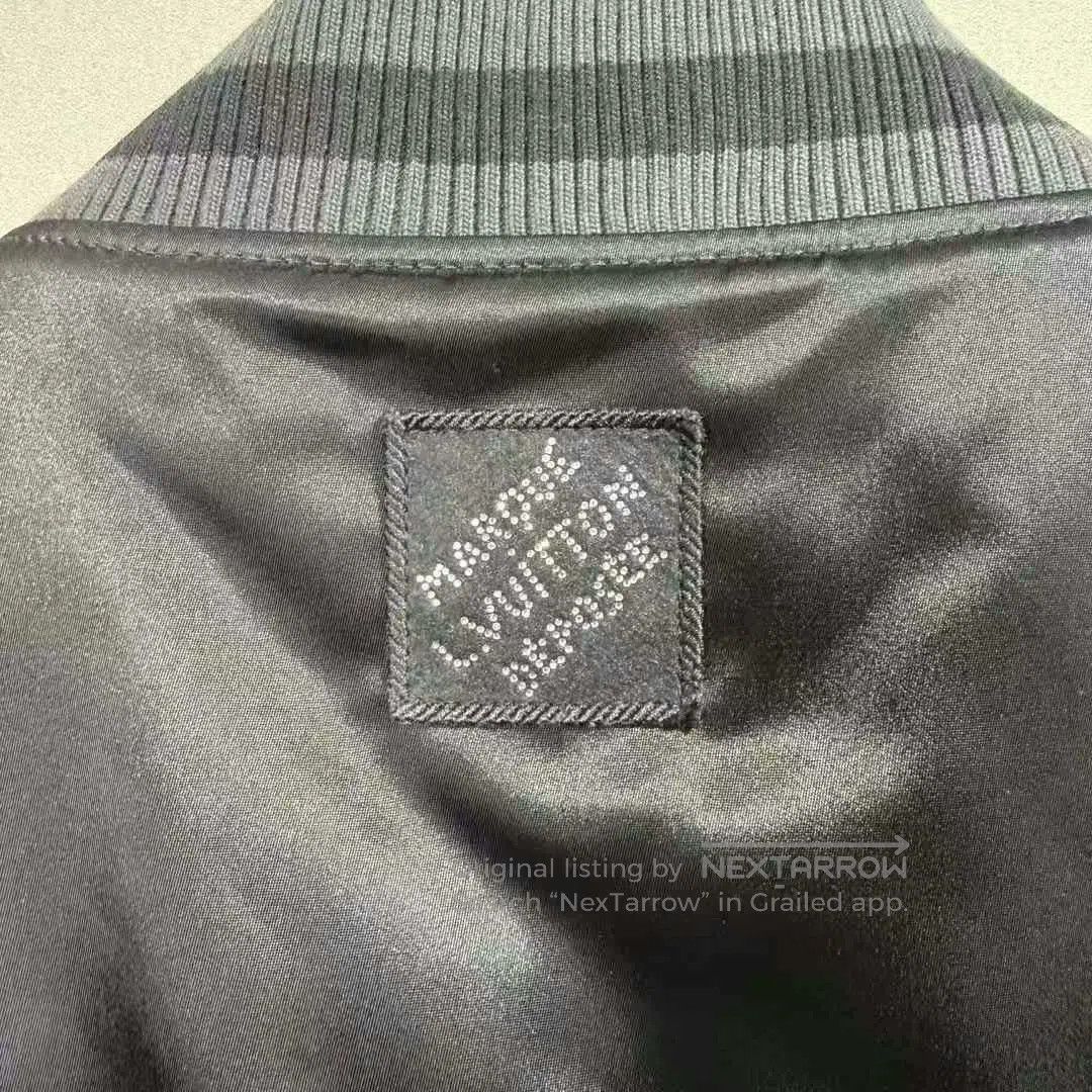 Louis Vuitton louis vuitton 25 new rhinestone baseball jacket. Size US XXL / EU 58 / 5 - 4 Thumbnail