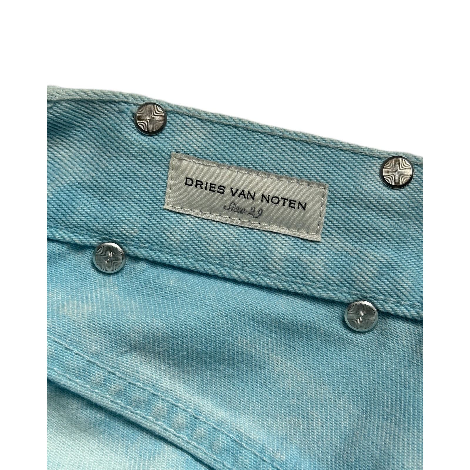 Dries Van Noten Dries Van Noten Marbled Straight Jeans Size US 30 / EU 46 - 5 Thumbnail